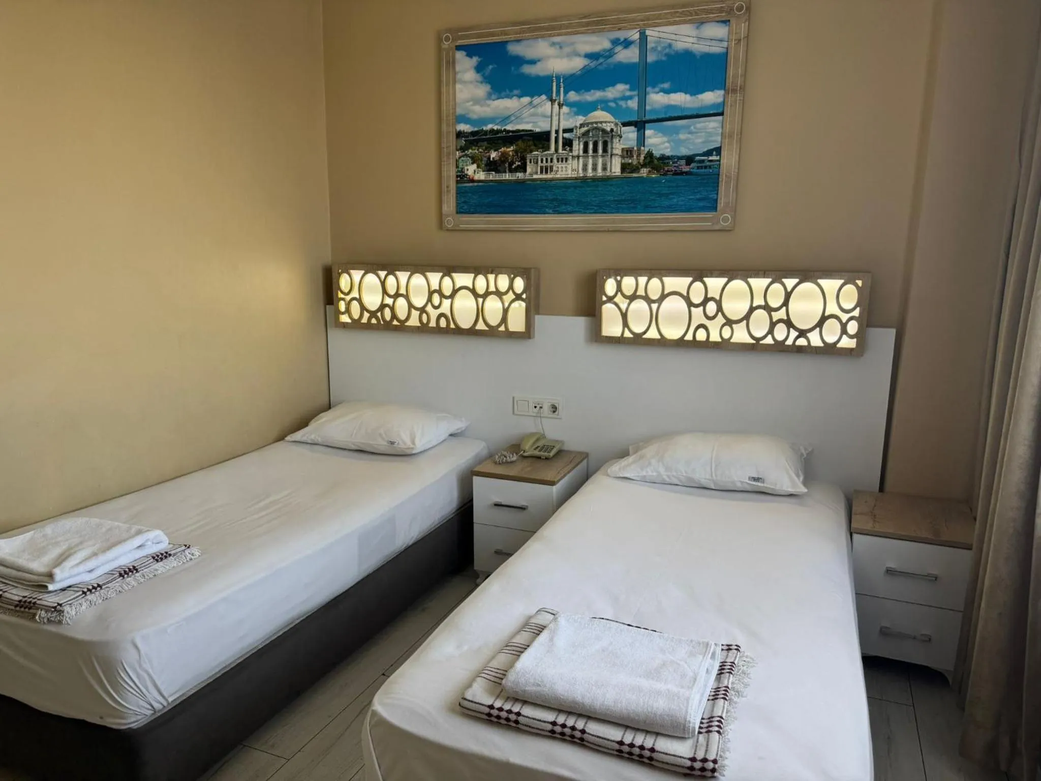 Bed in GRAND VATAN HOTEL