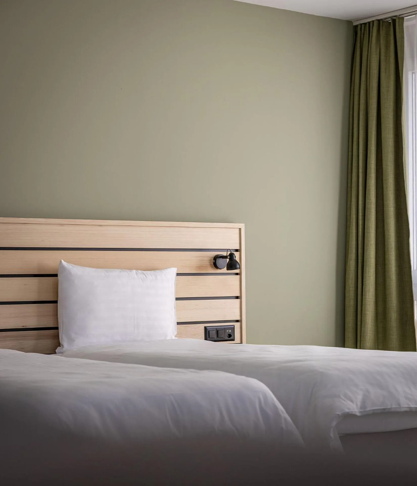 Bed in flexymotel Buchs