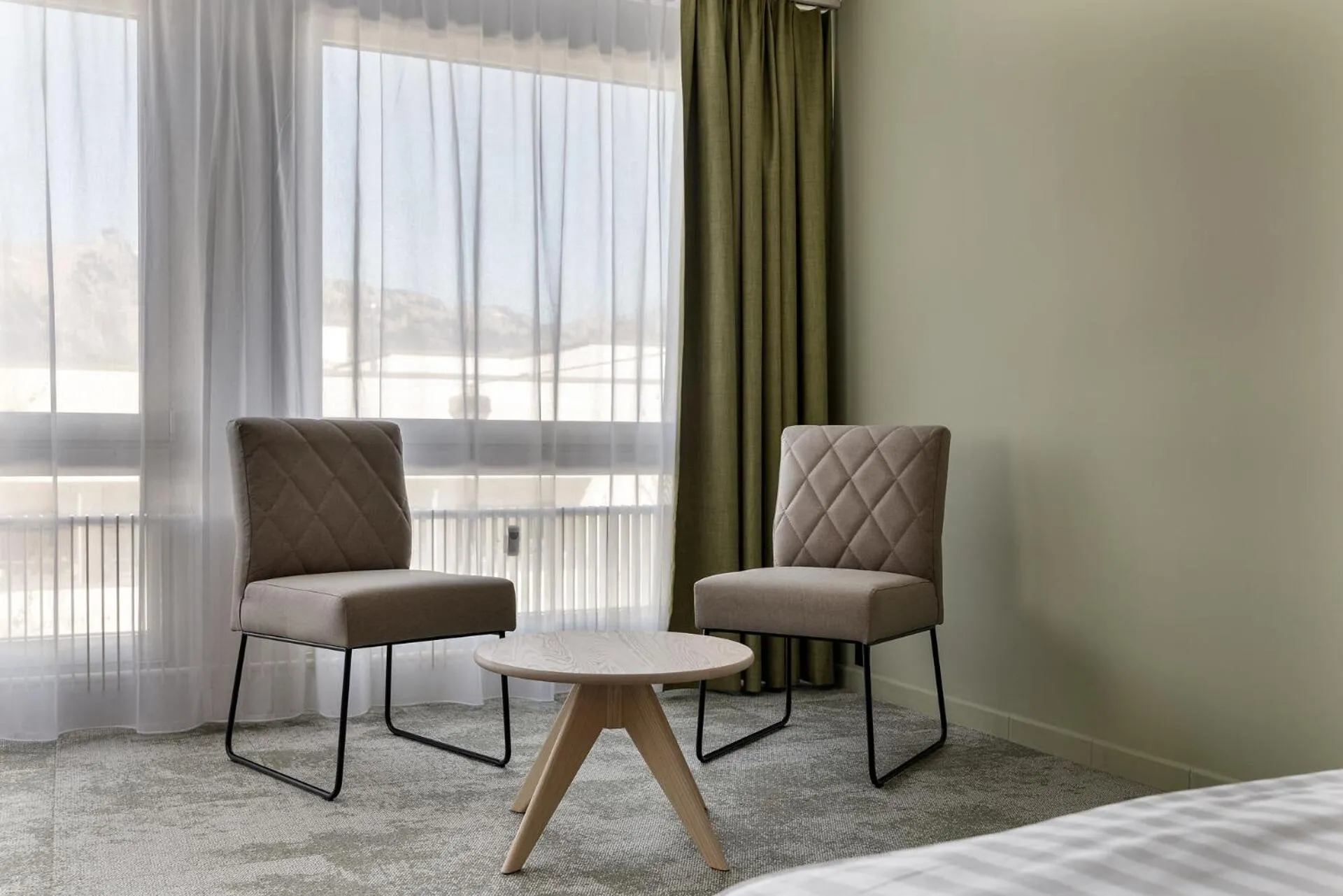 Living room in flexymotel Buchs