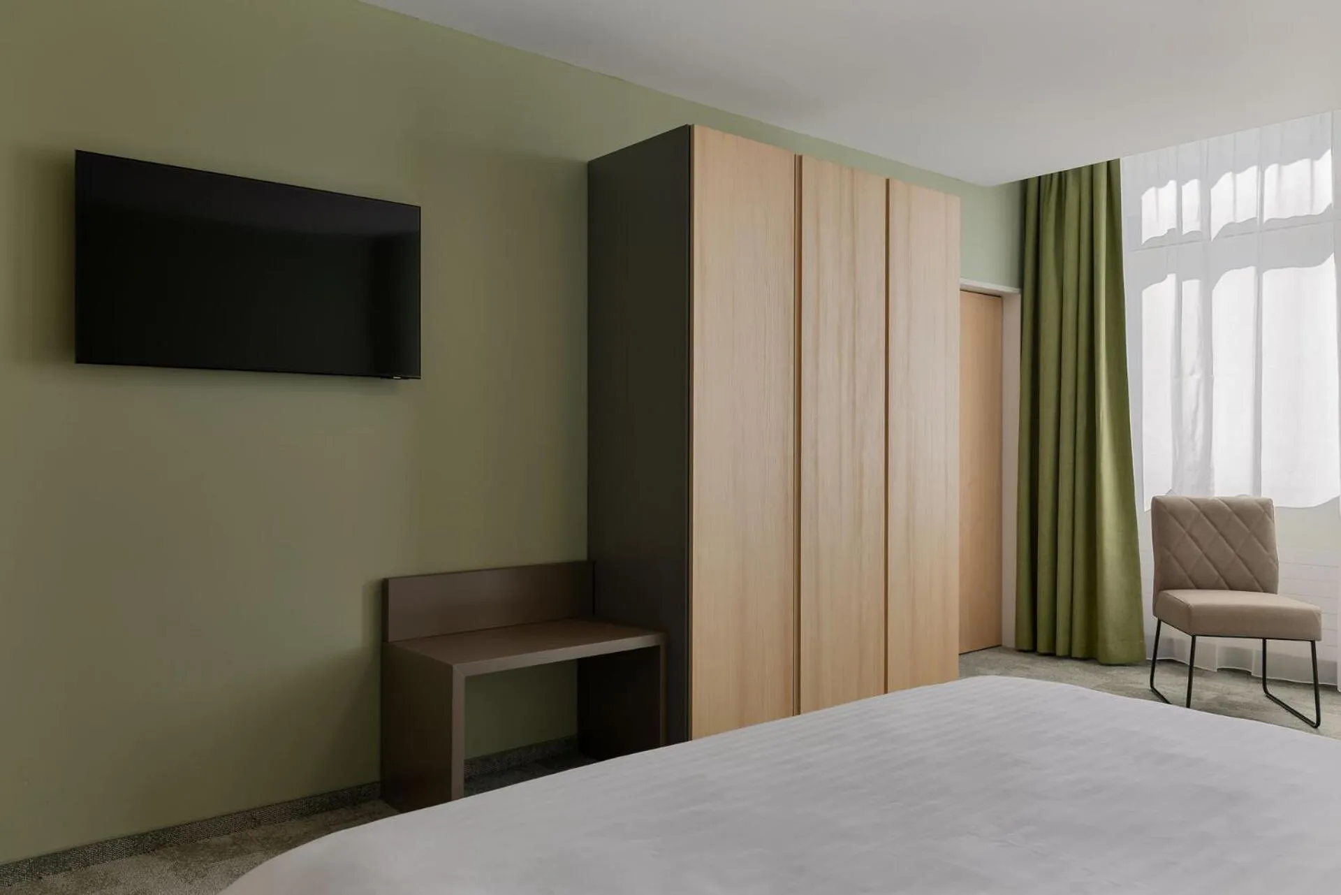 Bed in flexymotel Buchs