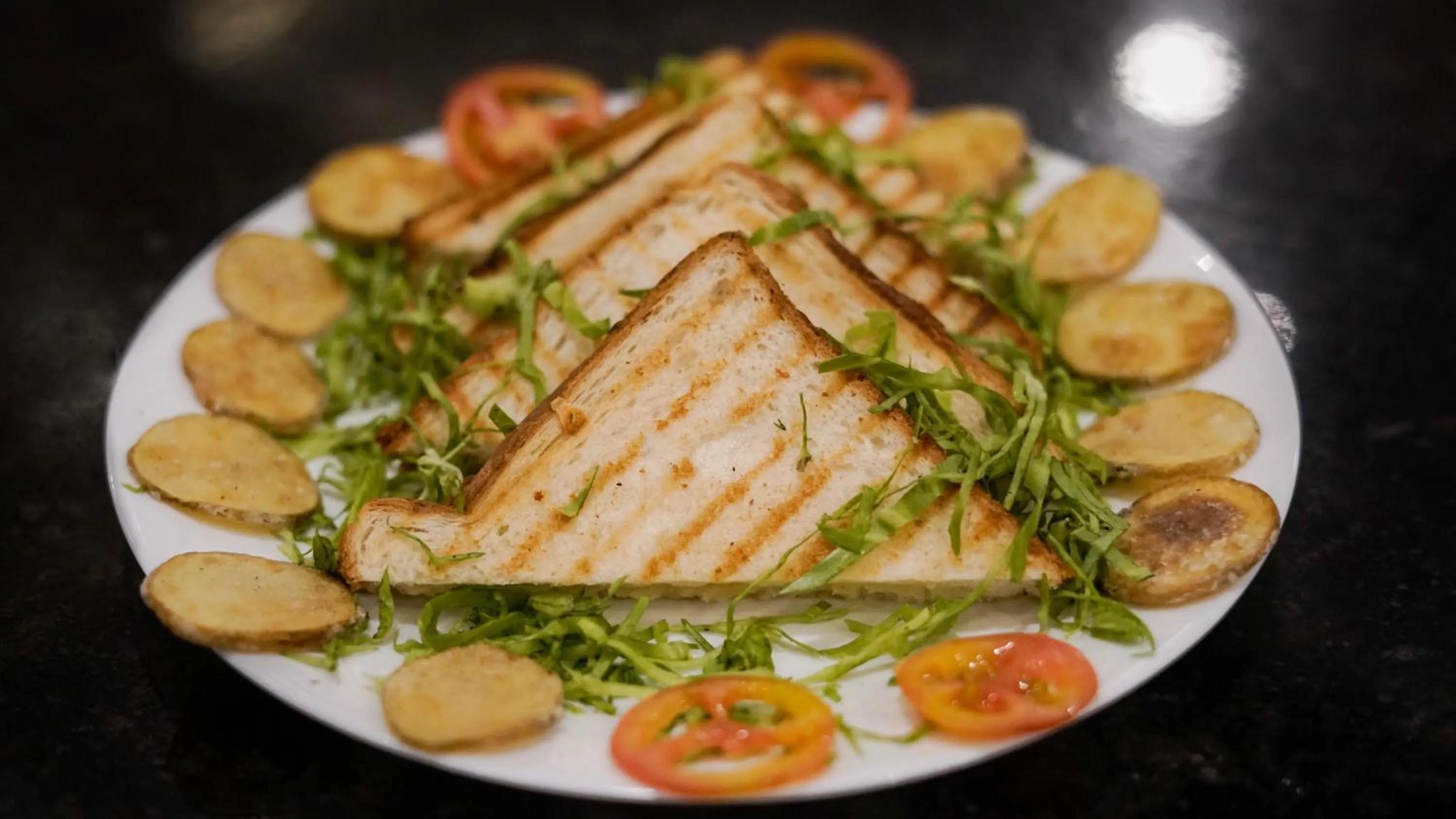 Breakfast in Niranjana Hotel Bodhgaya