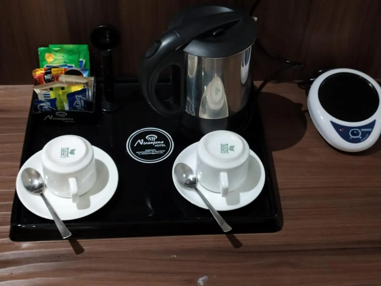 Coffee/tea facilities in Niranjana Hotel Bodhgaya