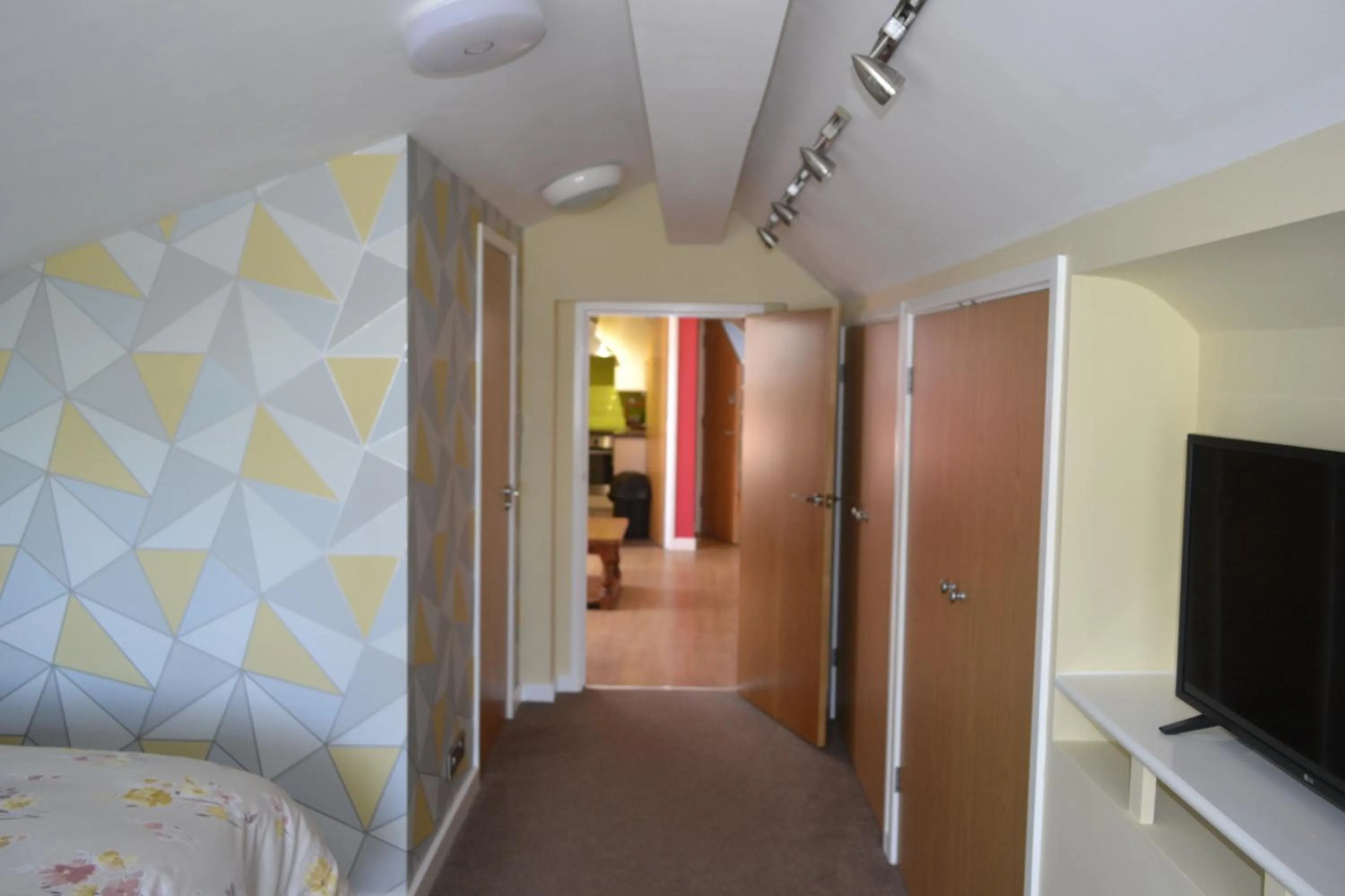 Bedroom, Bed in The Lawns Tea Room and B&B