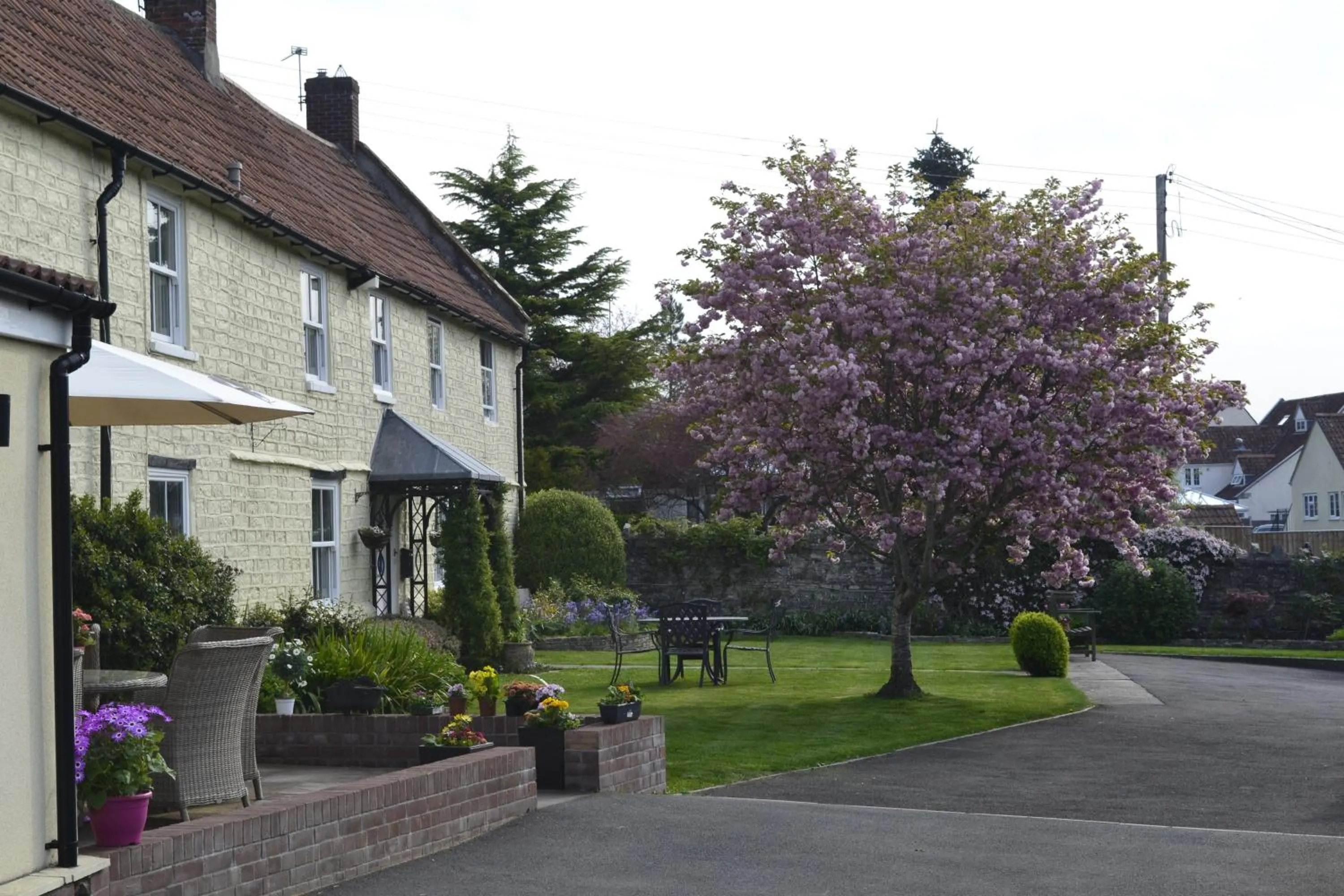 Property building in The Lawns Tea Room and B&B
