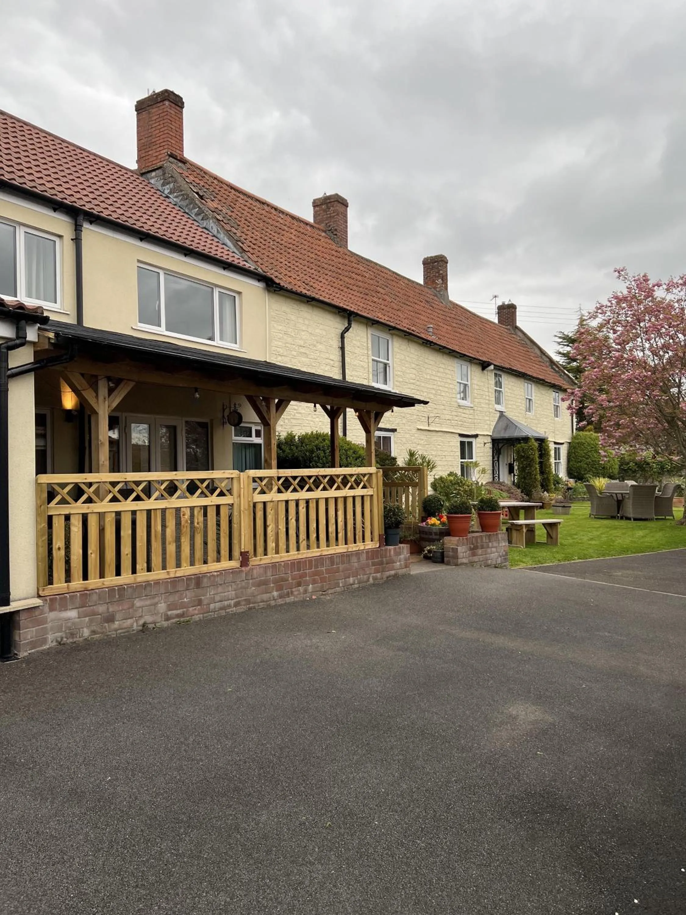 Property building in The Lawns Tea Room and B&B