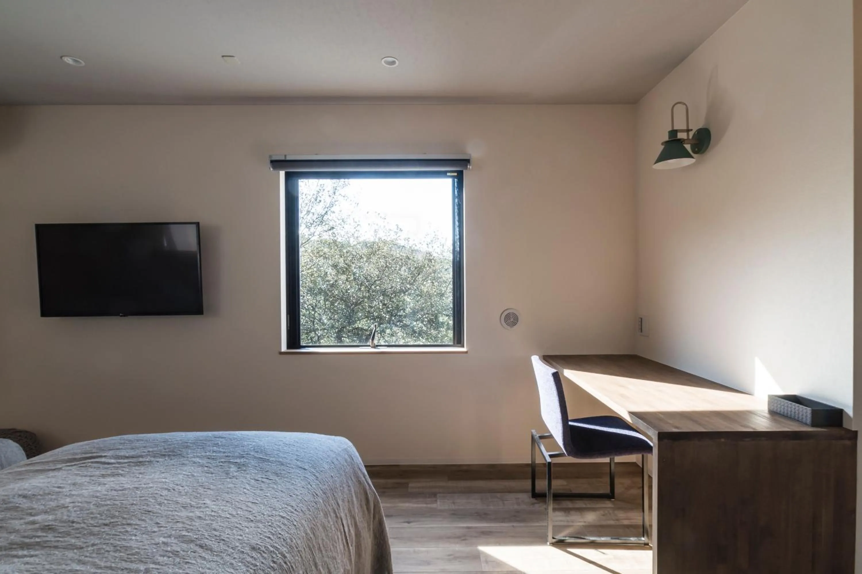 Bed in BATONWORKS Naoshima