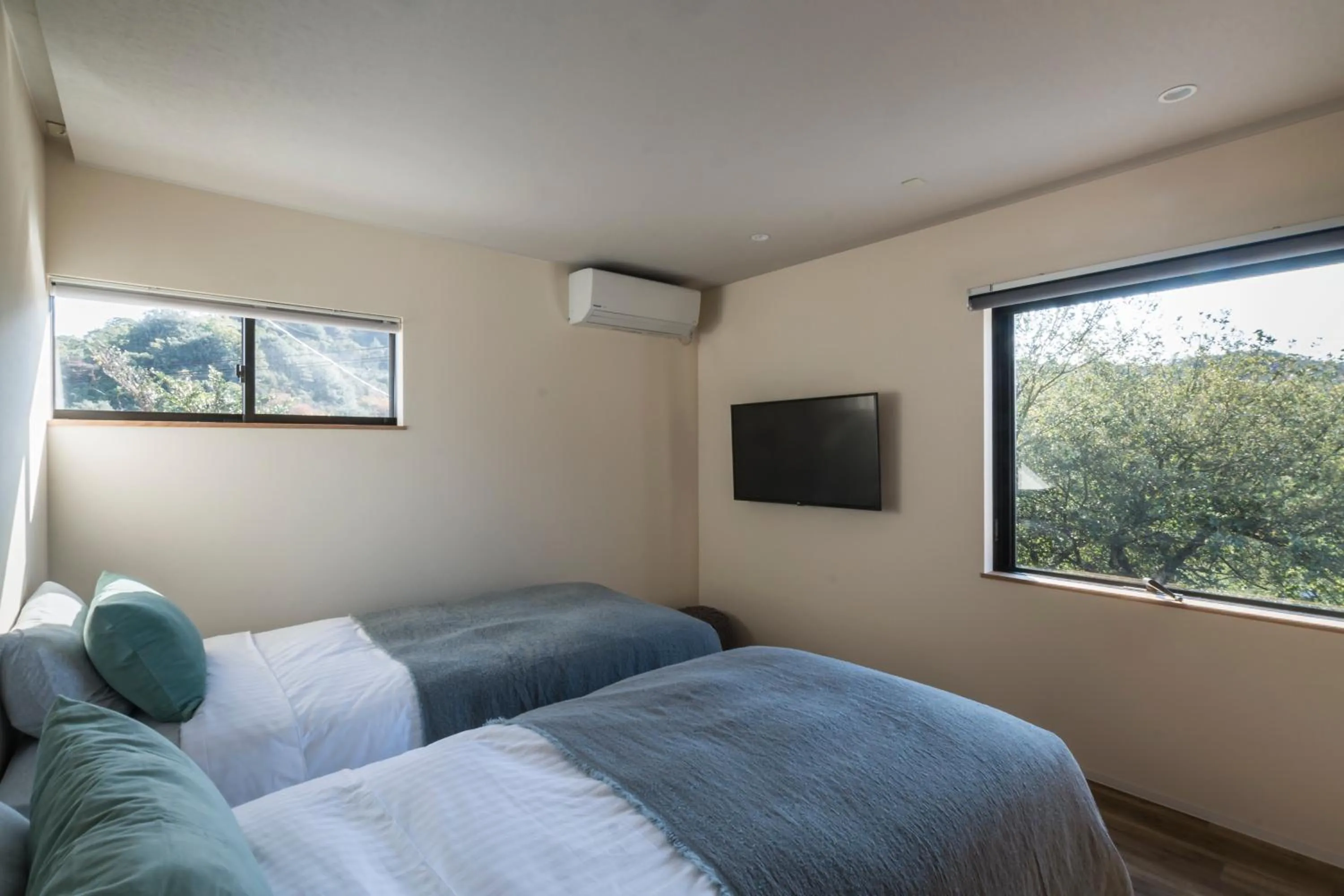 Bed in BATONWORKS Naoshima