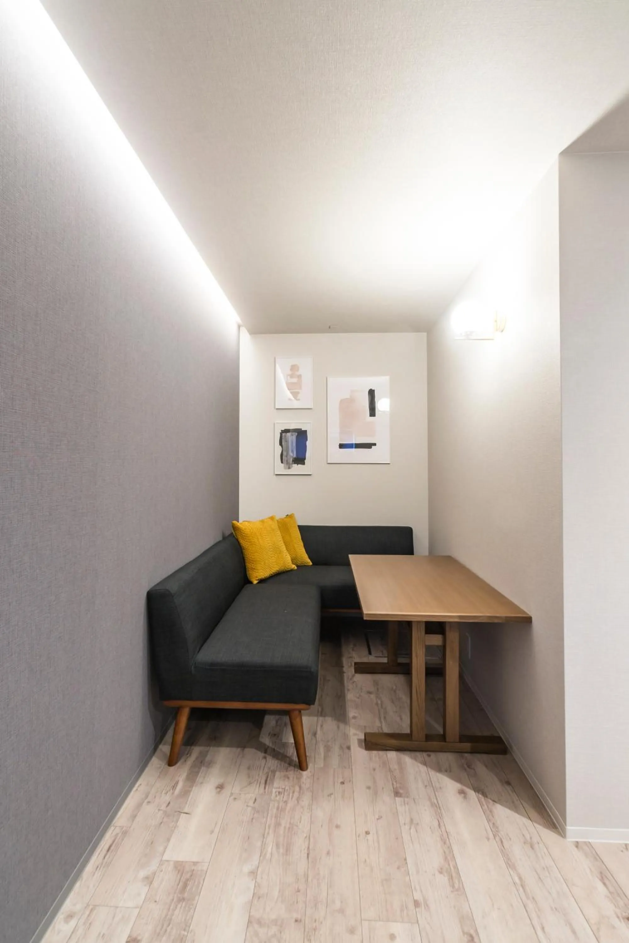 Dining area in BATONWORKS Naoshima