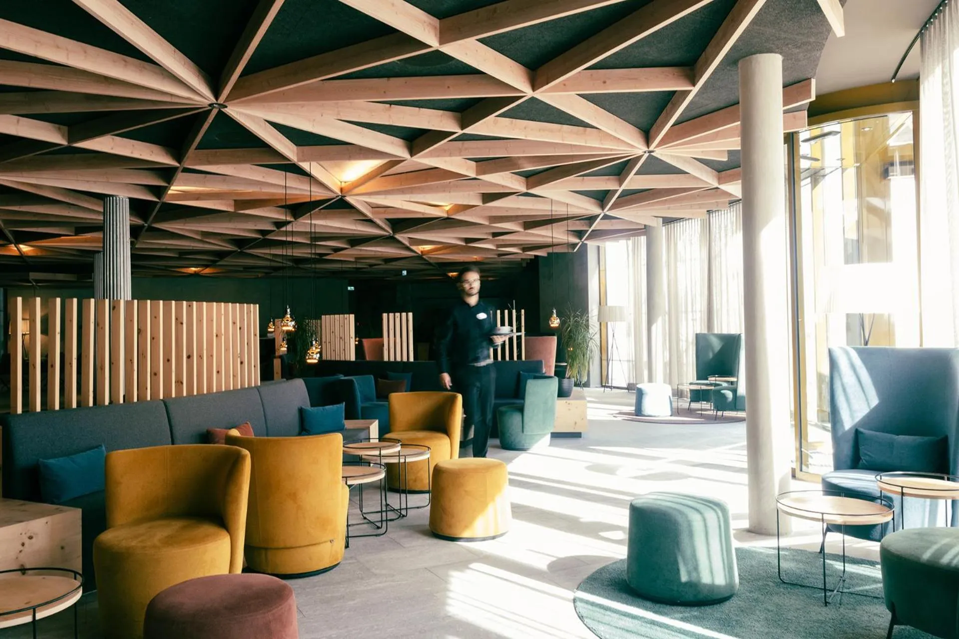 Lounge or bar in Hotel Laudinella