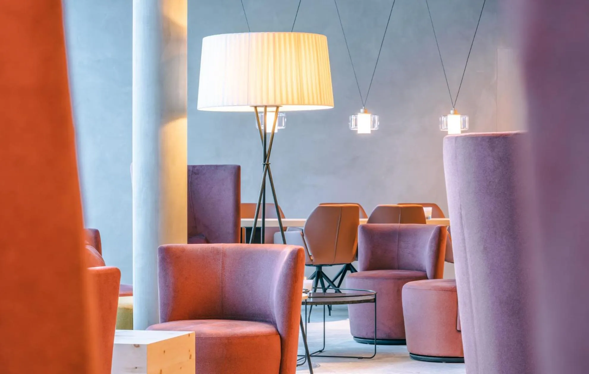 Lobby or reception in Hotel Laudinella