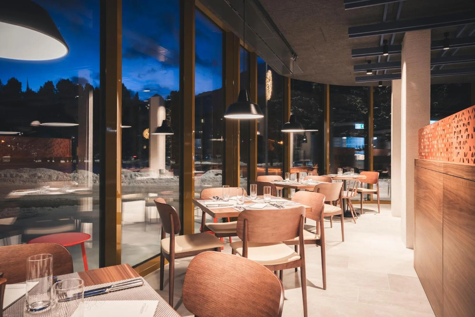 Restaurant/places to eat in Hotel Laudinella