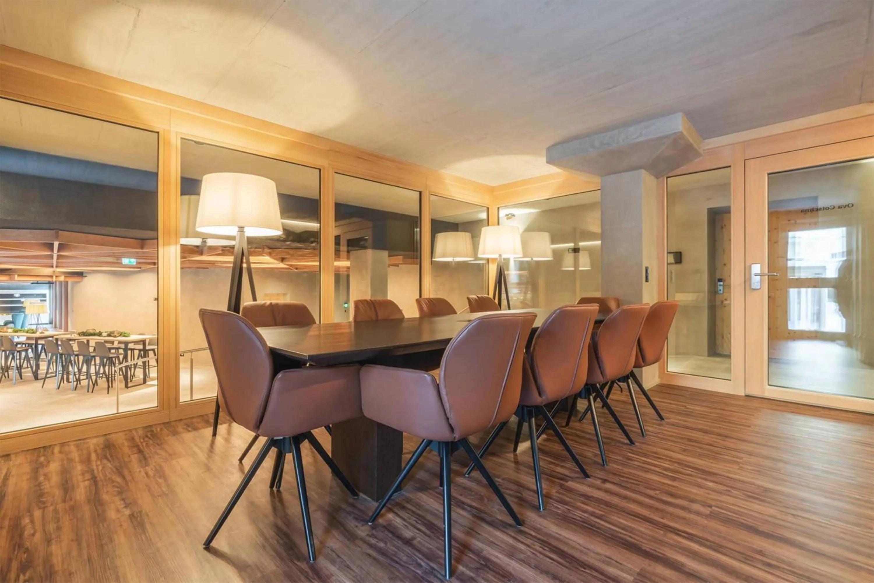 Meeting/conference room in Hotel Laudinella