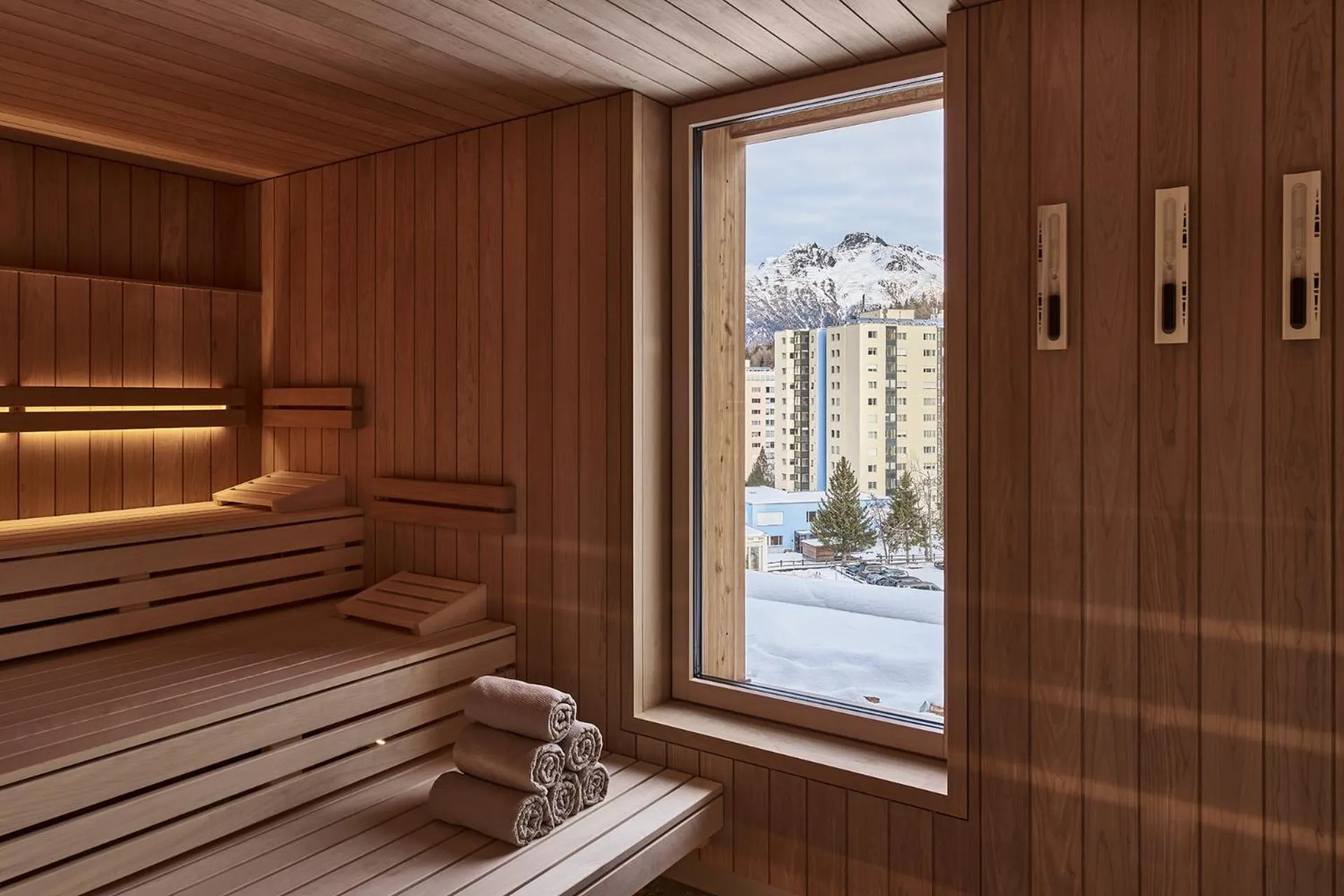 Spa and wellness centre/facilities in Hotel Laudinella