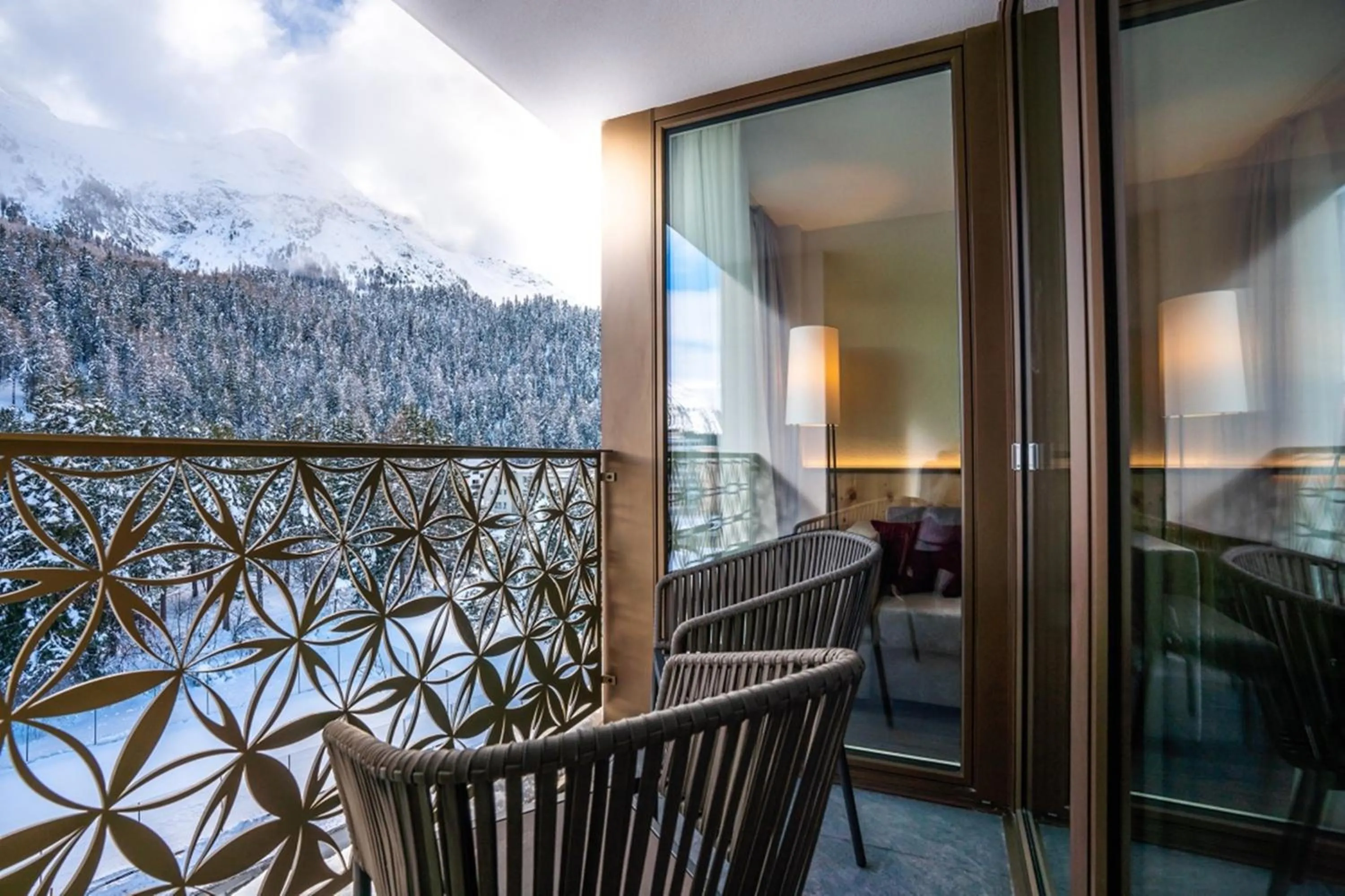 View (from property/room) in Hotel Laudinella