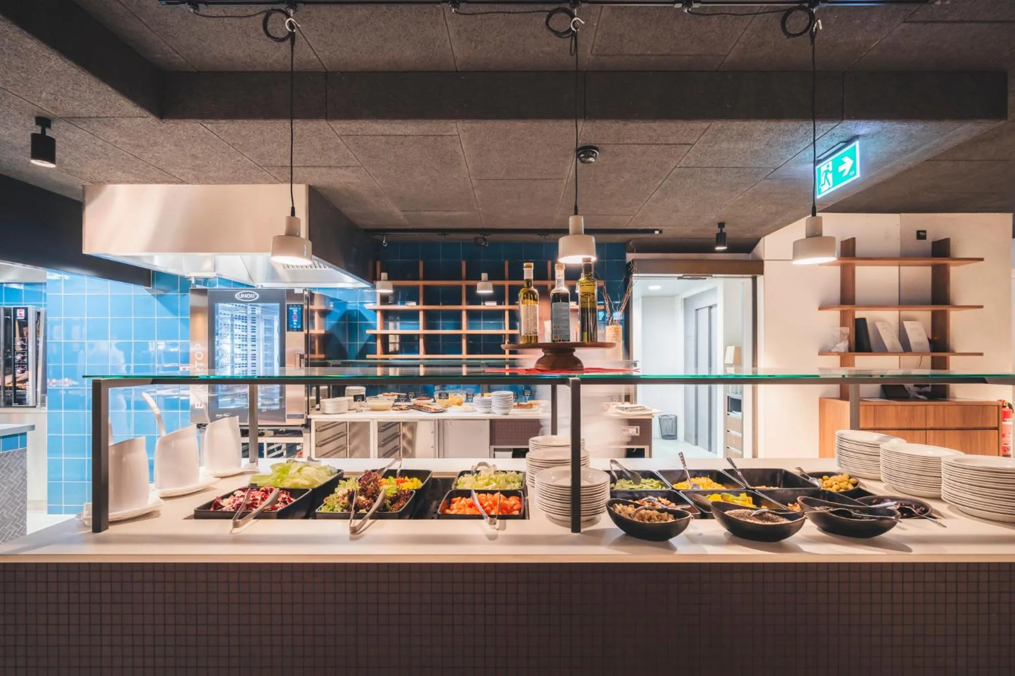 Buffet breakfast in Hotel Laudinella