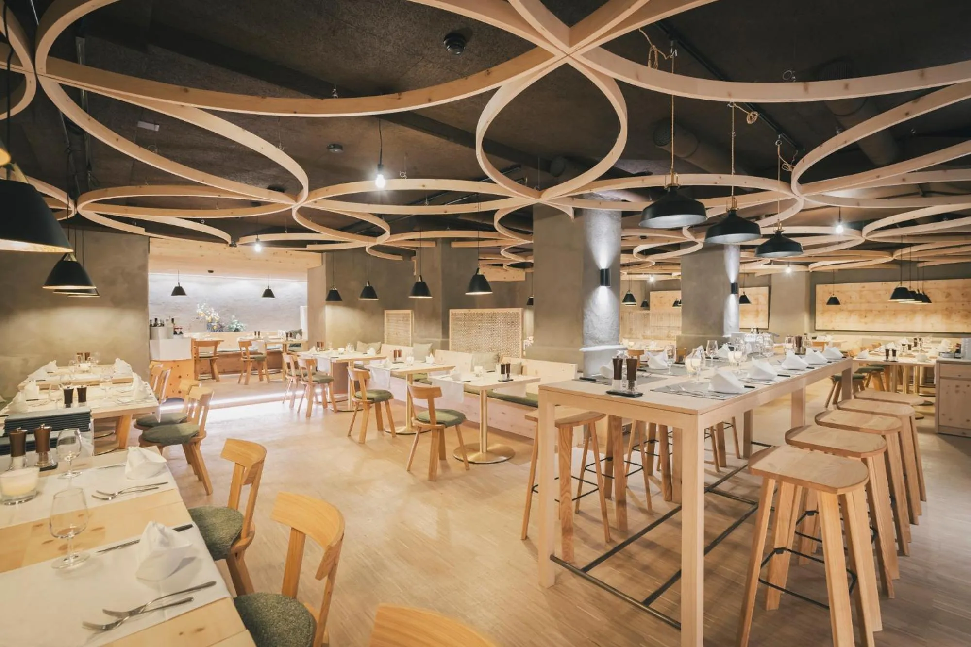 Restaurant/places to eat in Hotel Laudinella