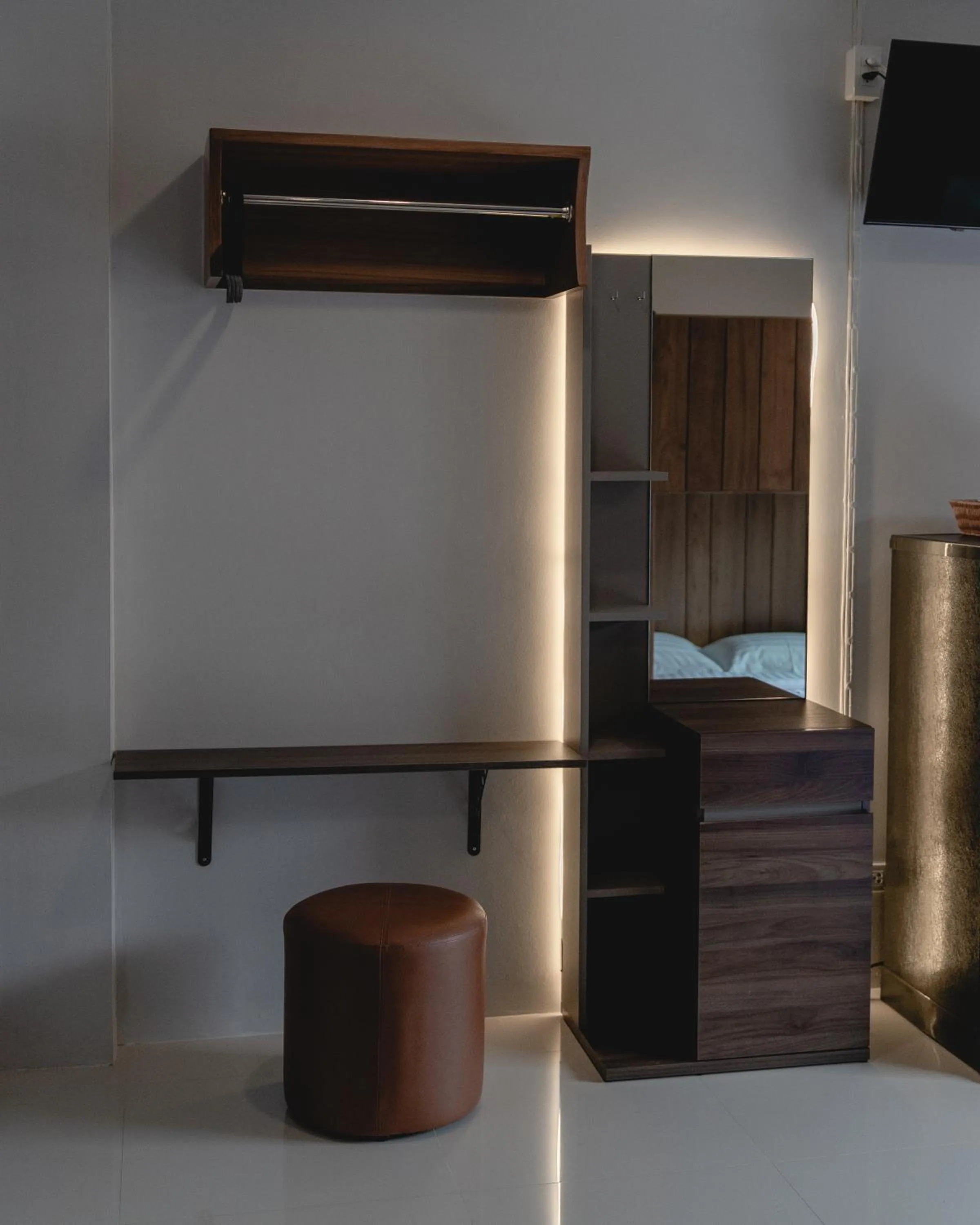 Bedroom in Psych Hostel