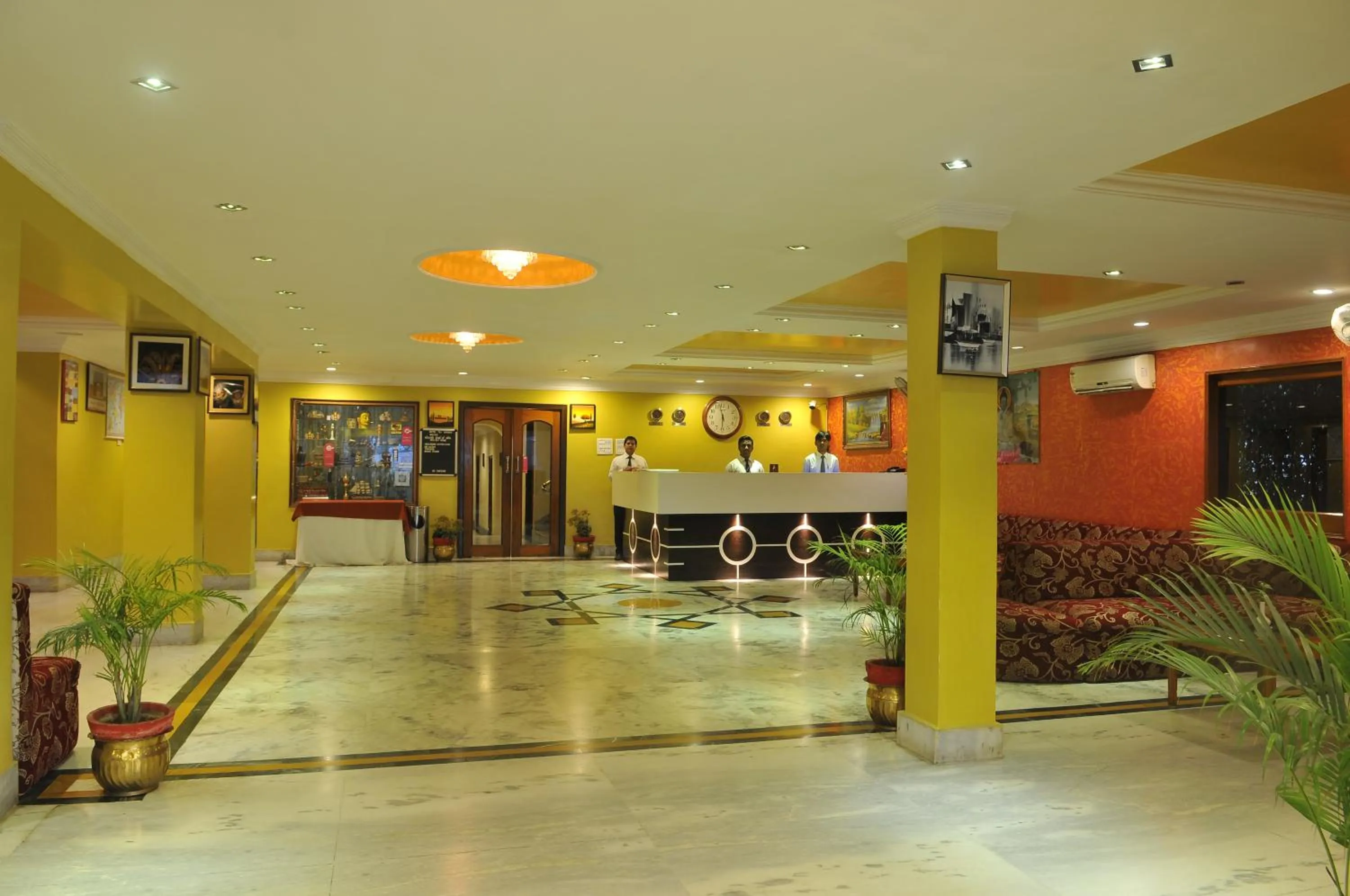 Lobby or reception in Hotel Taj Darbar