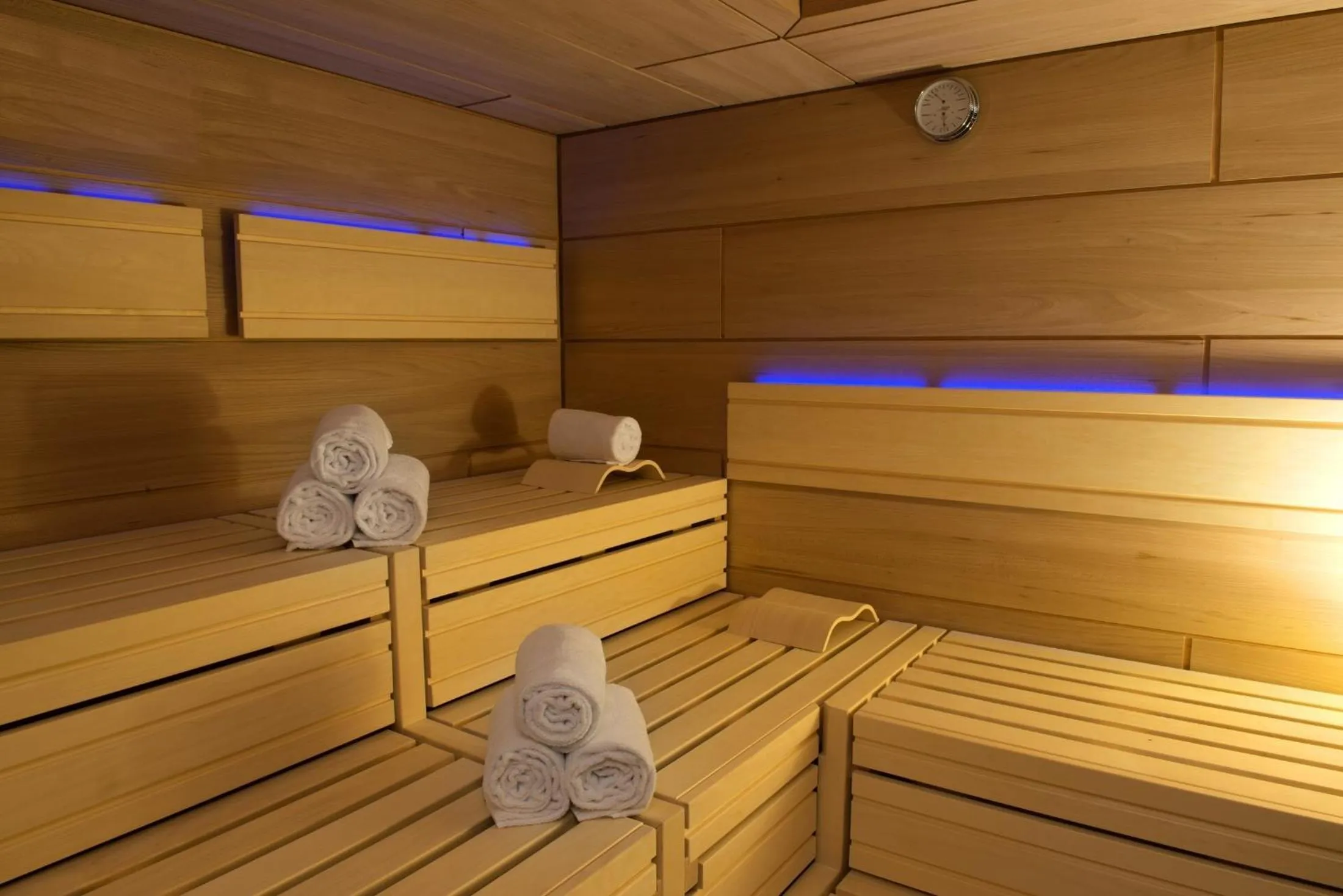 Sauna in DORMERO Hotel Düsseldorf
