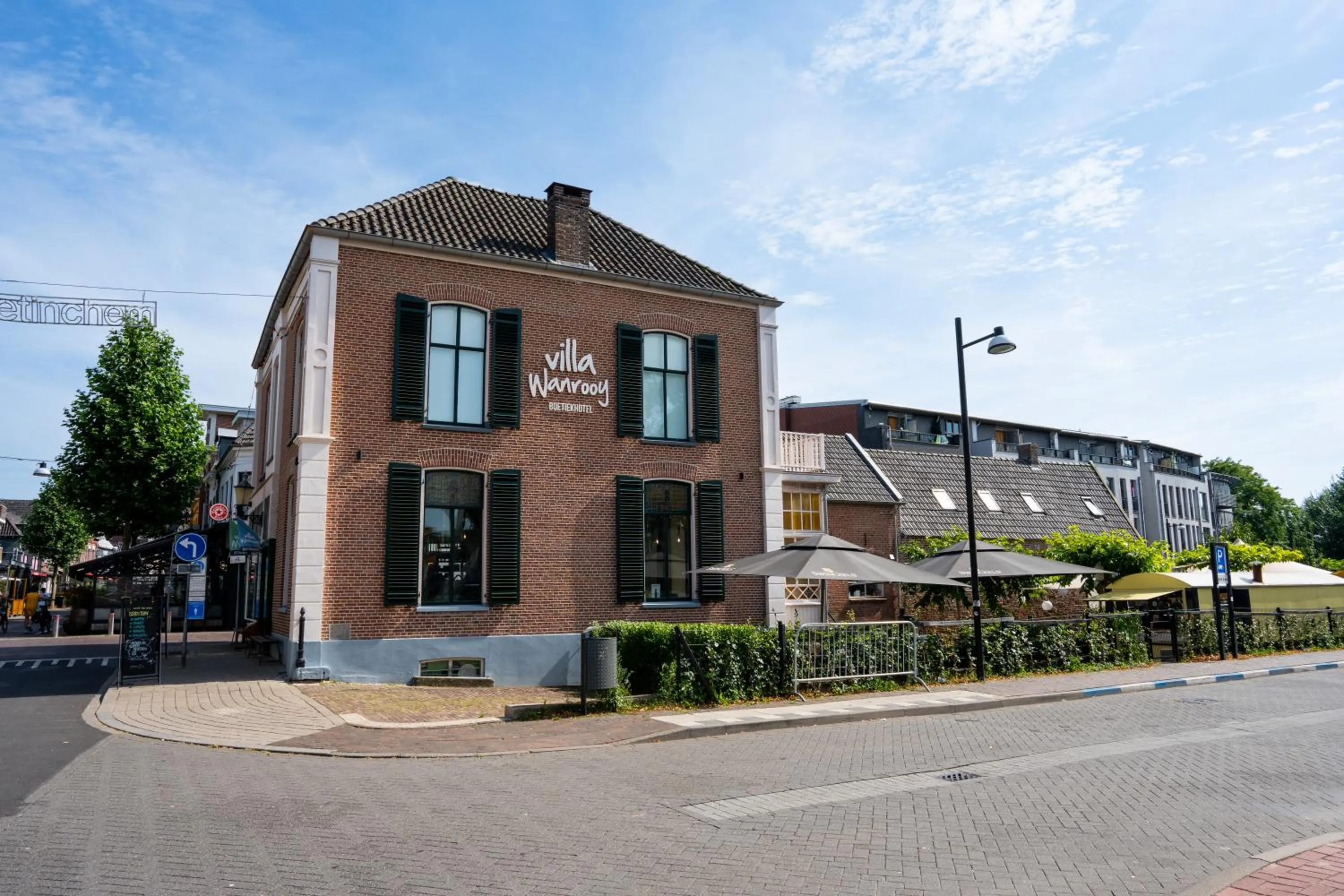 Property building in Boetiekhotel Villa Wanrooy