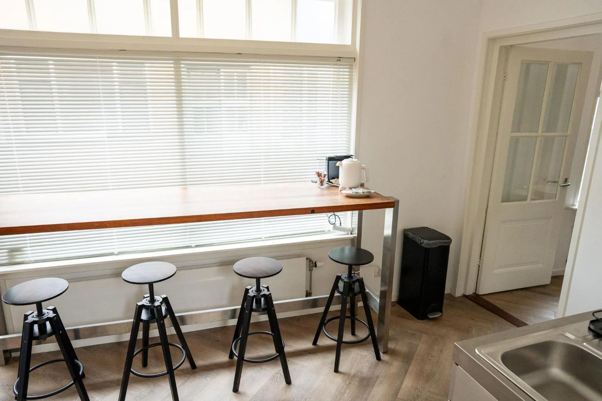 Seating area in Boetiekhotel Villa Wanrooy