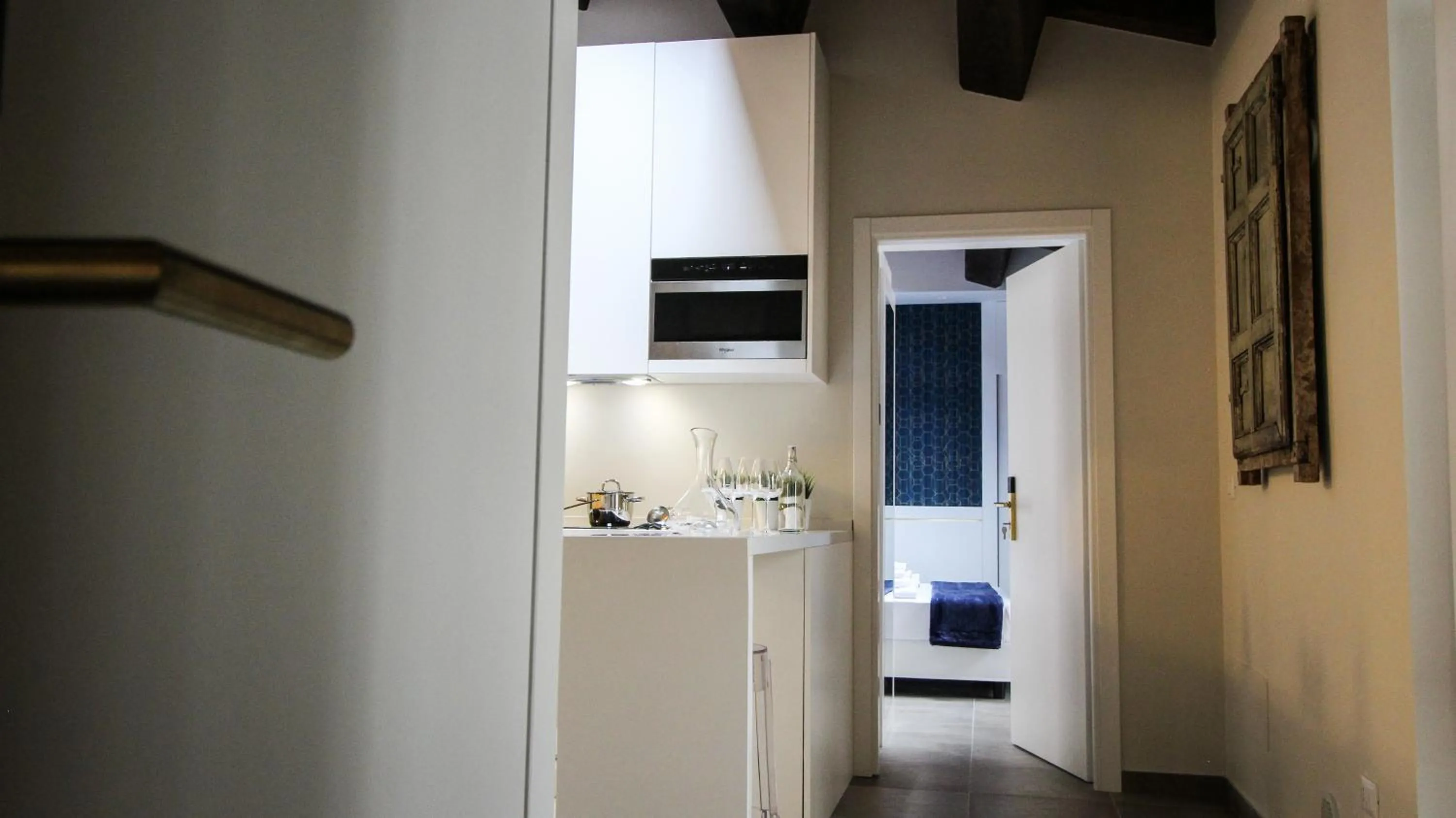 Kitchen or kitchenette in Nel Cuore dell'Aquila BnB