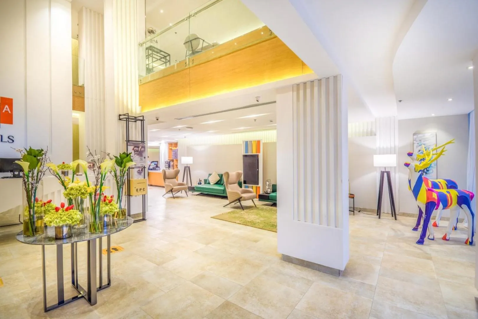 Lobby or reception in Ewaa Express Hotel - Al Rawda