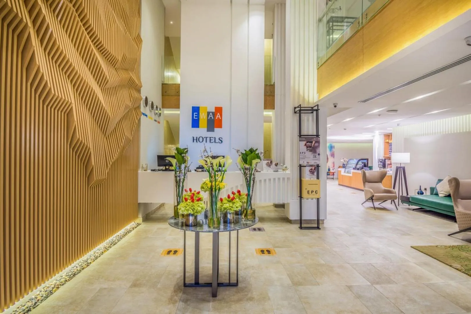 Lobby or reception in Ewaa Express Hotel - Al Rawda