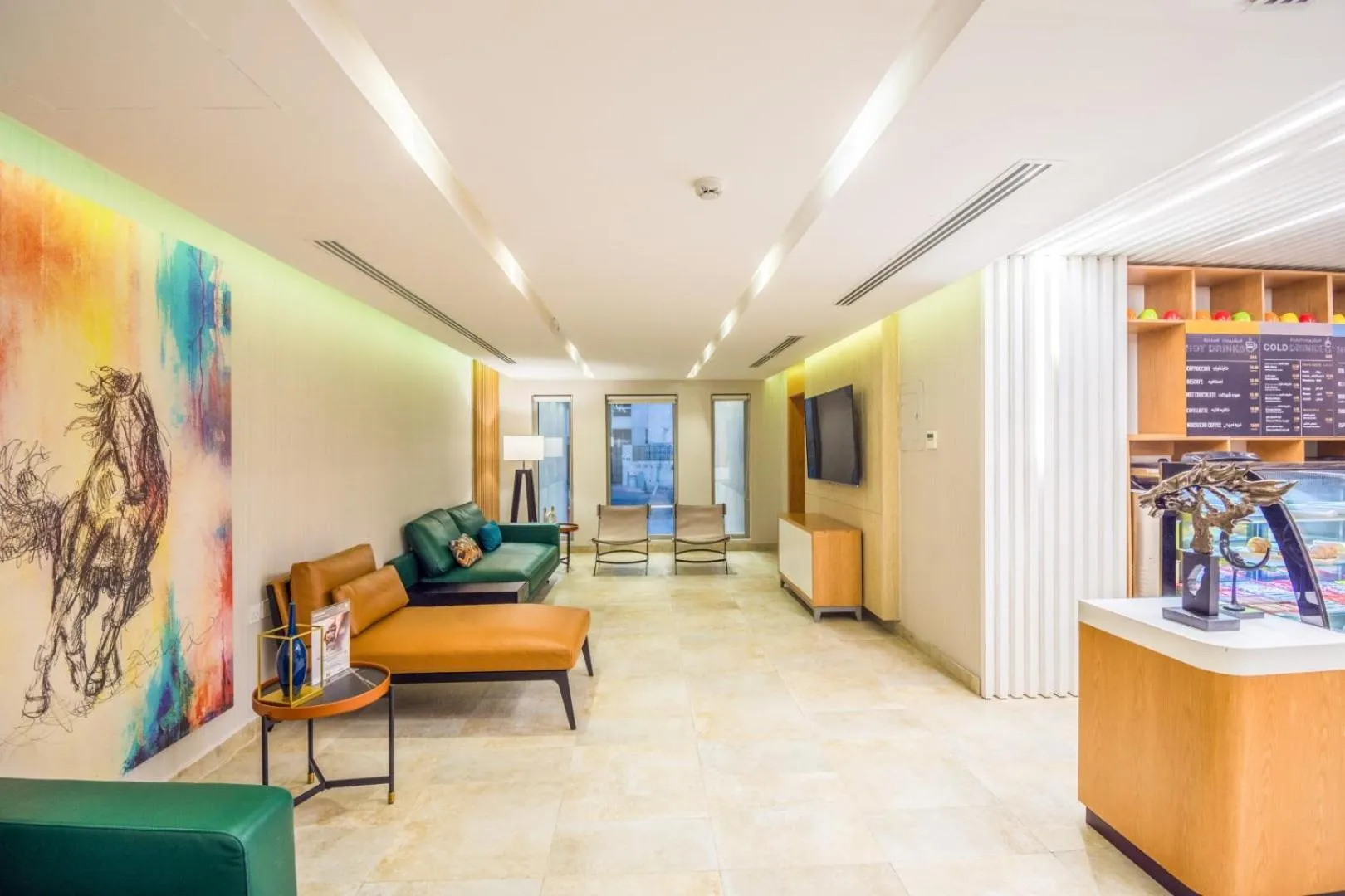 Lobby or reception in Ewaa Express Hotel - Al Rawda