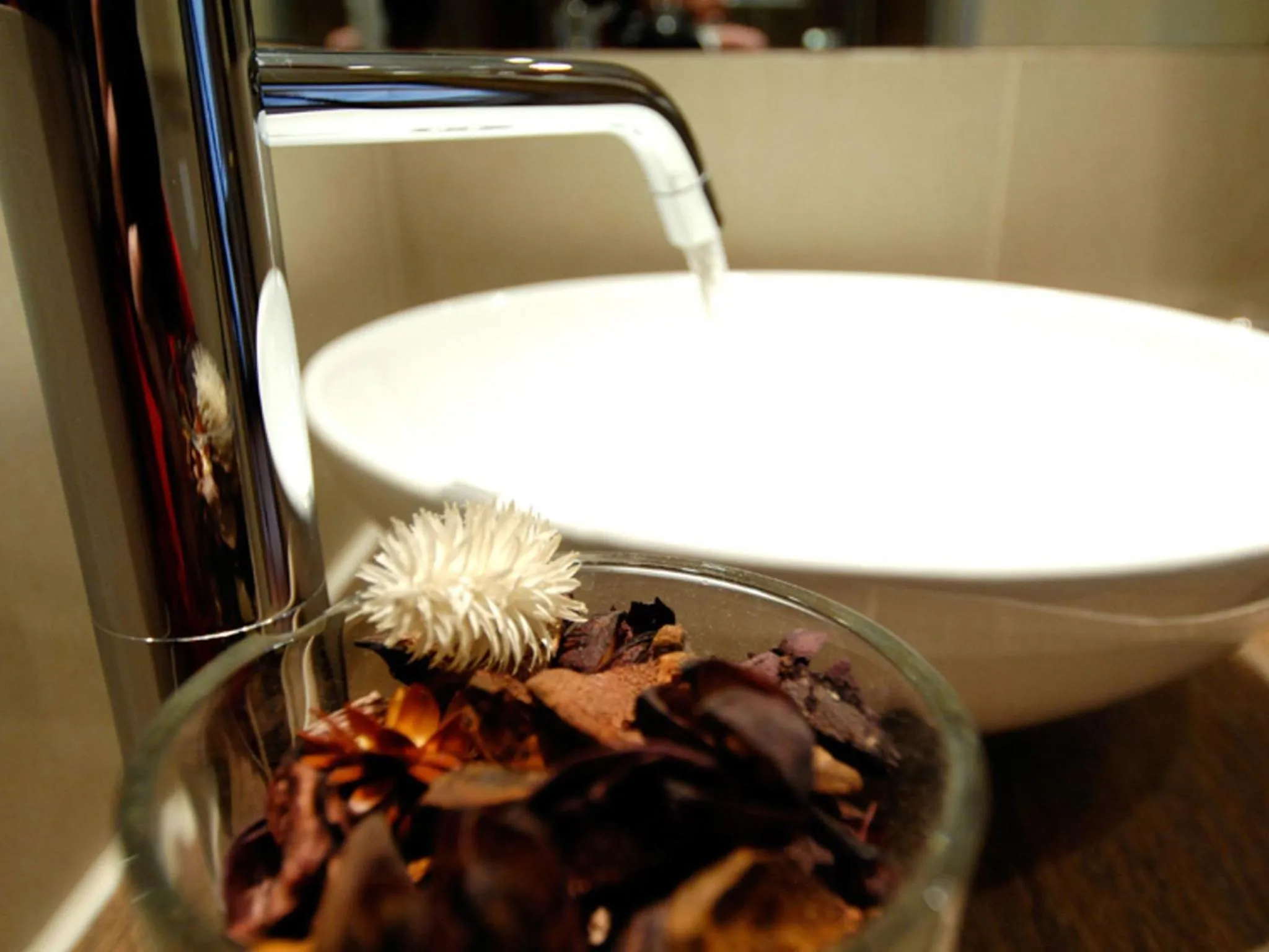 Bathroom in Land-gut Hotel zum Löwen Garni