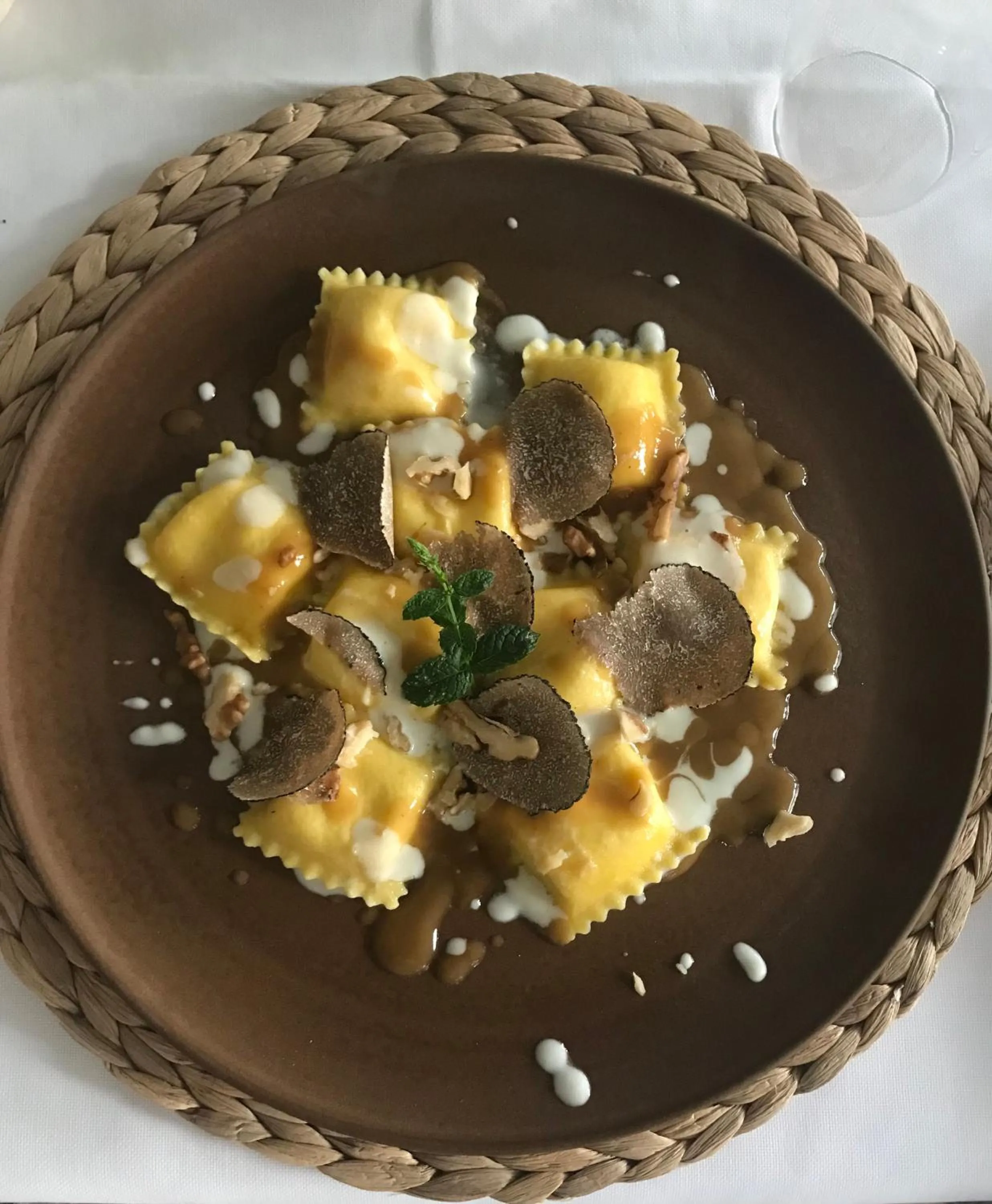 Food close-up in Hotel Lo Smeraldo