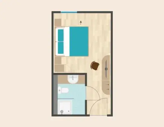 Economy Double Room in KELKO 1A Hotel Economy Double Room in KELKO 1A Hotel