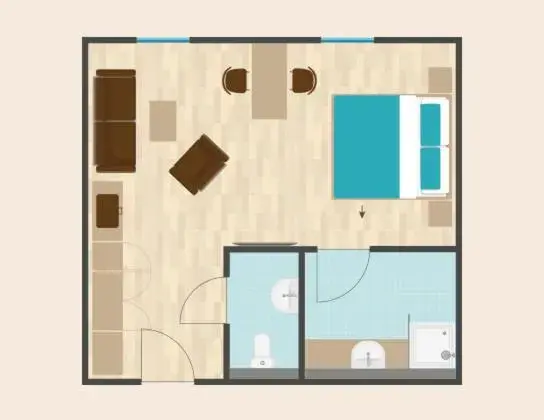 Superior Double Room in KELKO 1A Hotel Superior Double Room in KELKO 1A Hotel