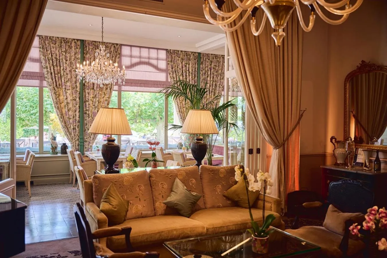 Living room in Grand Hotel du Lac - Relais & Châteaux