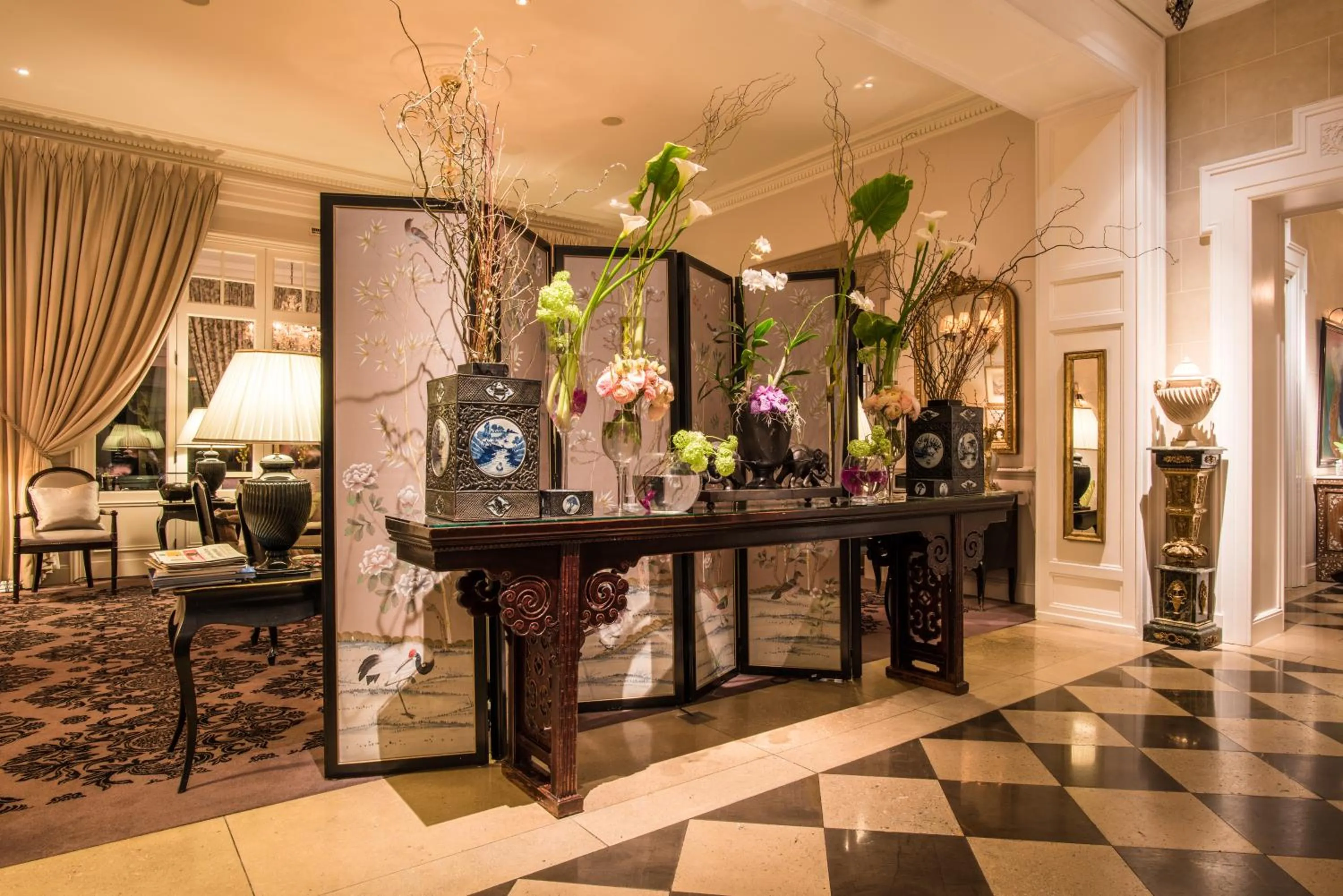 Lobby or reception in Grand Hotel du Lac - Relais & Châteaux