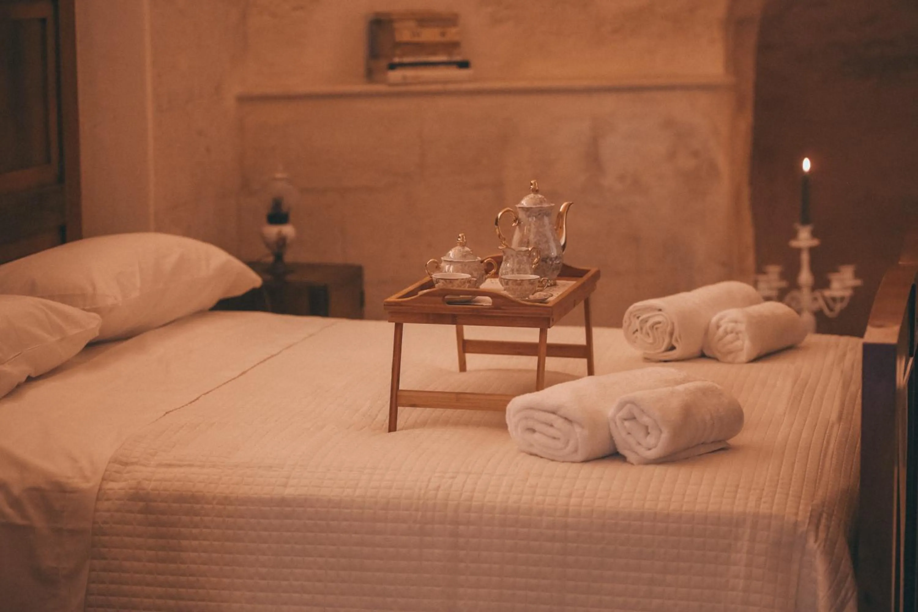 Bed in ççç Isabel Luxury Suite ççç