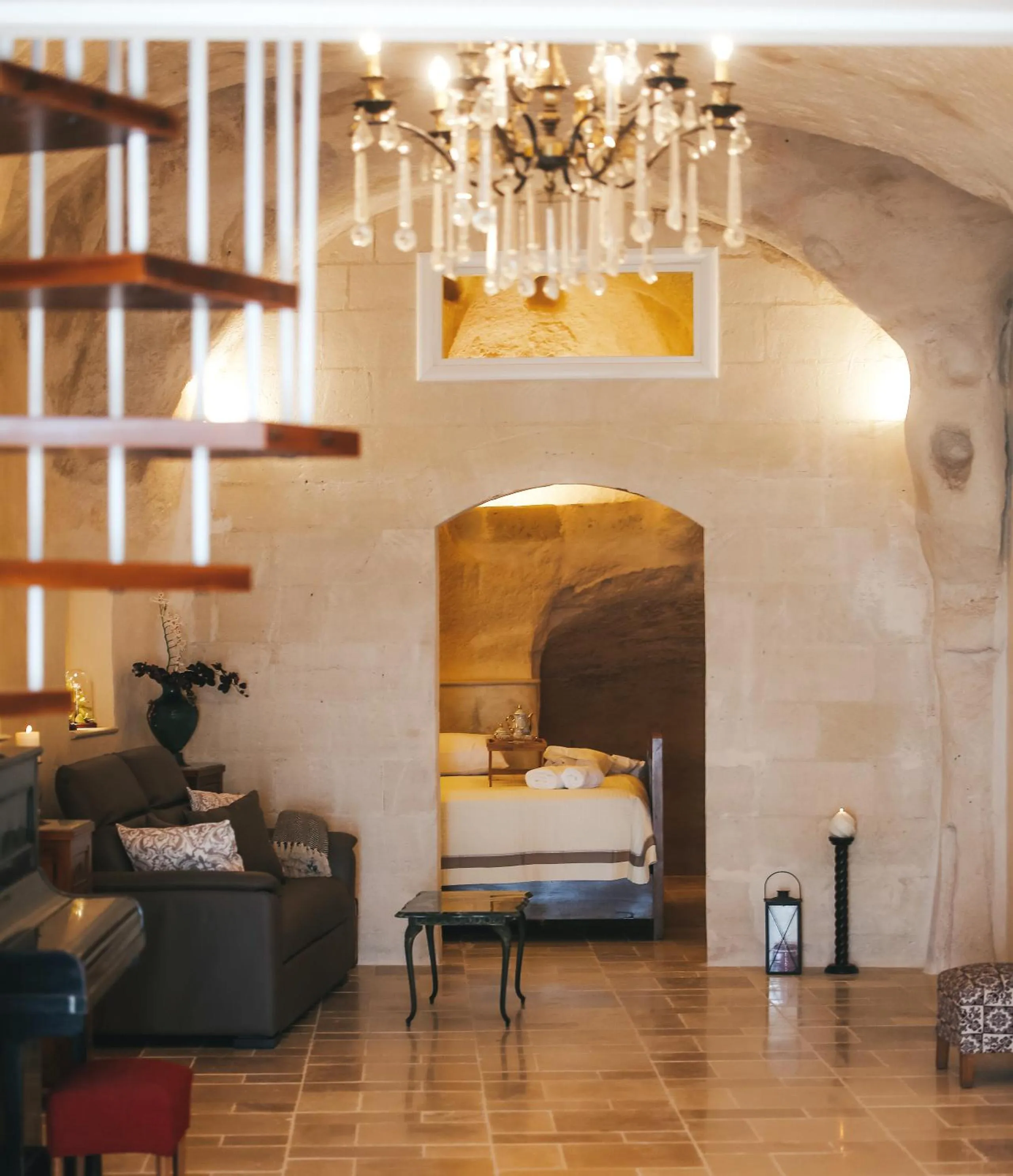 Living room, Bed in ççç Isabel Luxury Suite ççç