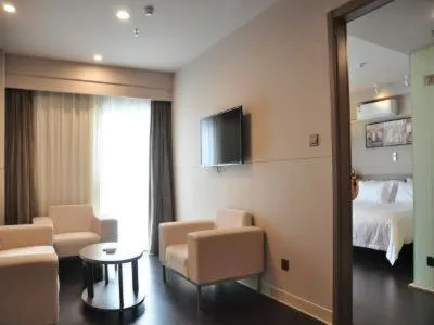 Bed in Jinjiang Inn Select Xuzhou High-speed Railway Huaihai Huanqiugang Branch