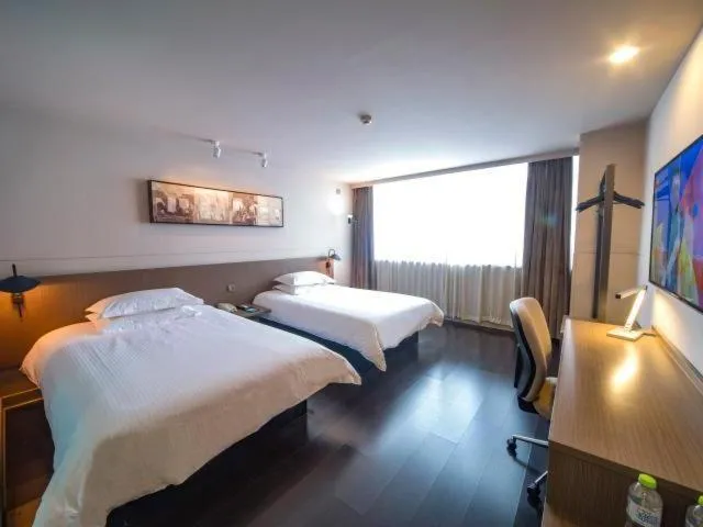 Bed in Jinjiang Inn Select Zibo Boshan Passenger Station Branch