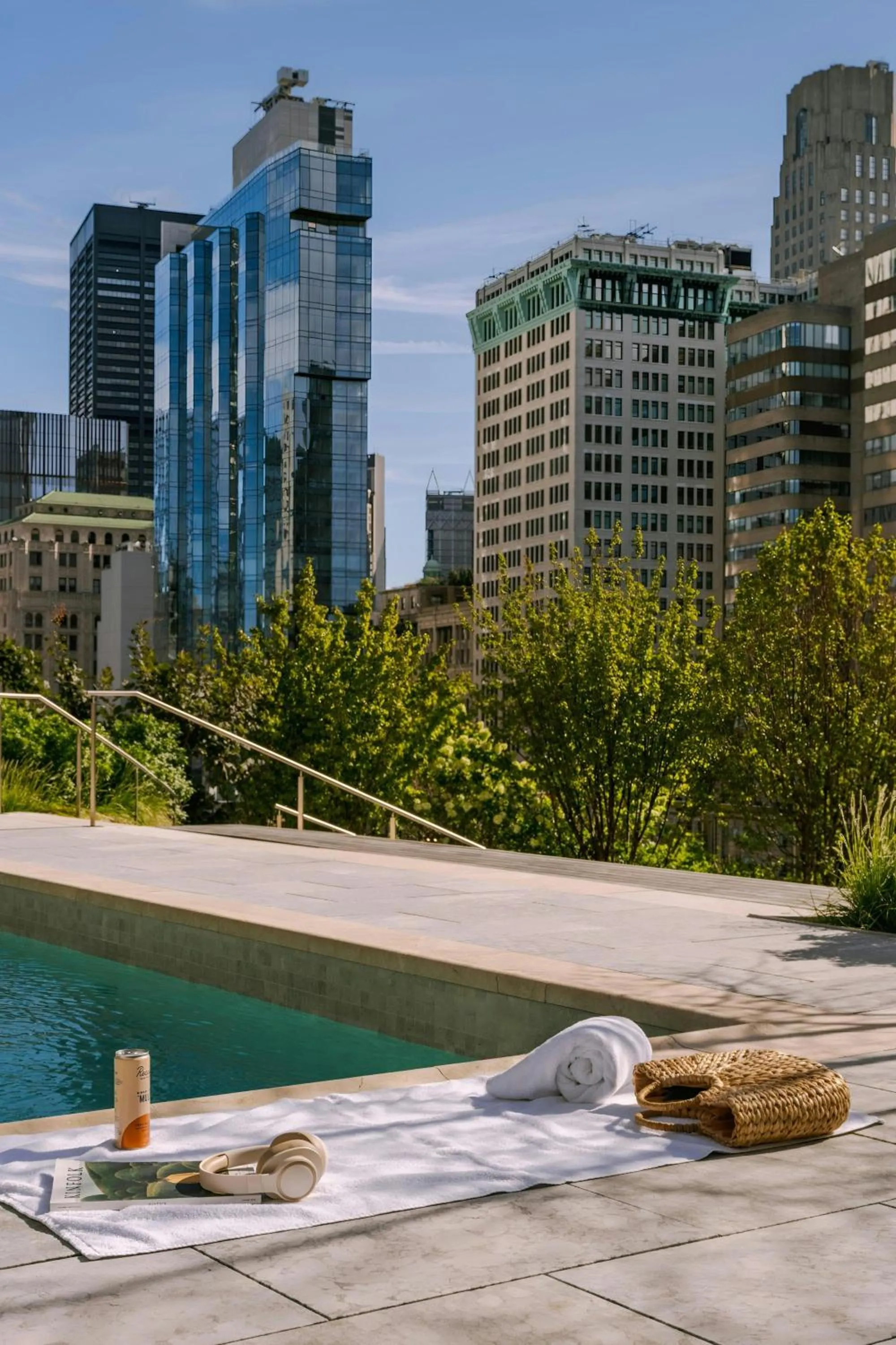Swimming pool in Sonder by Marriott Bonvoy Battery Park Apartments Financial District