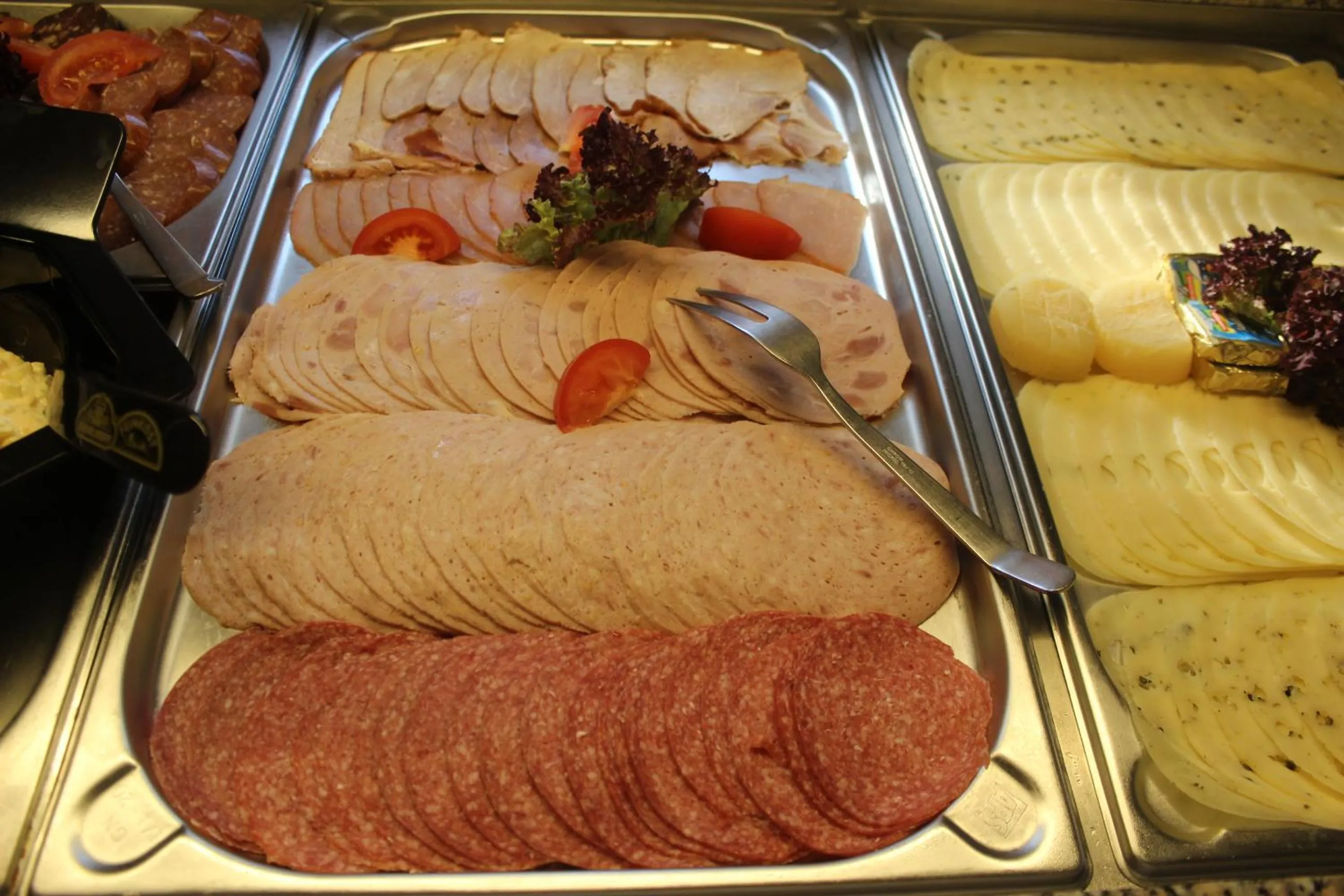 Buffet breakfast in Hotel Riedel