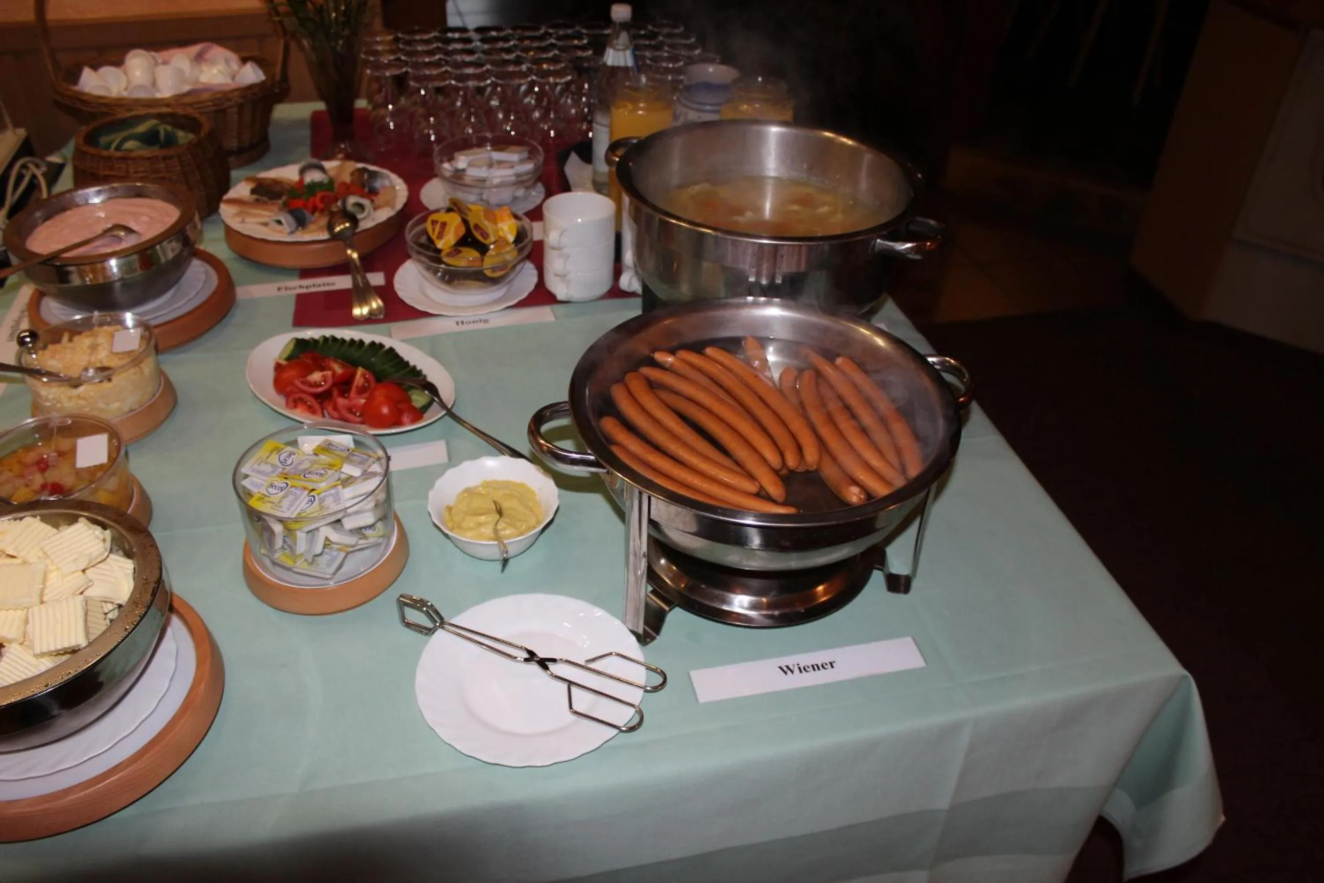 Food in Hotel Riedel