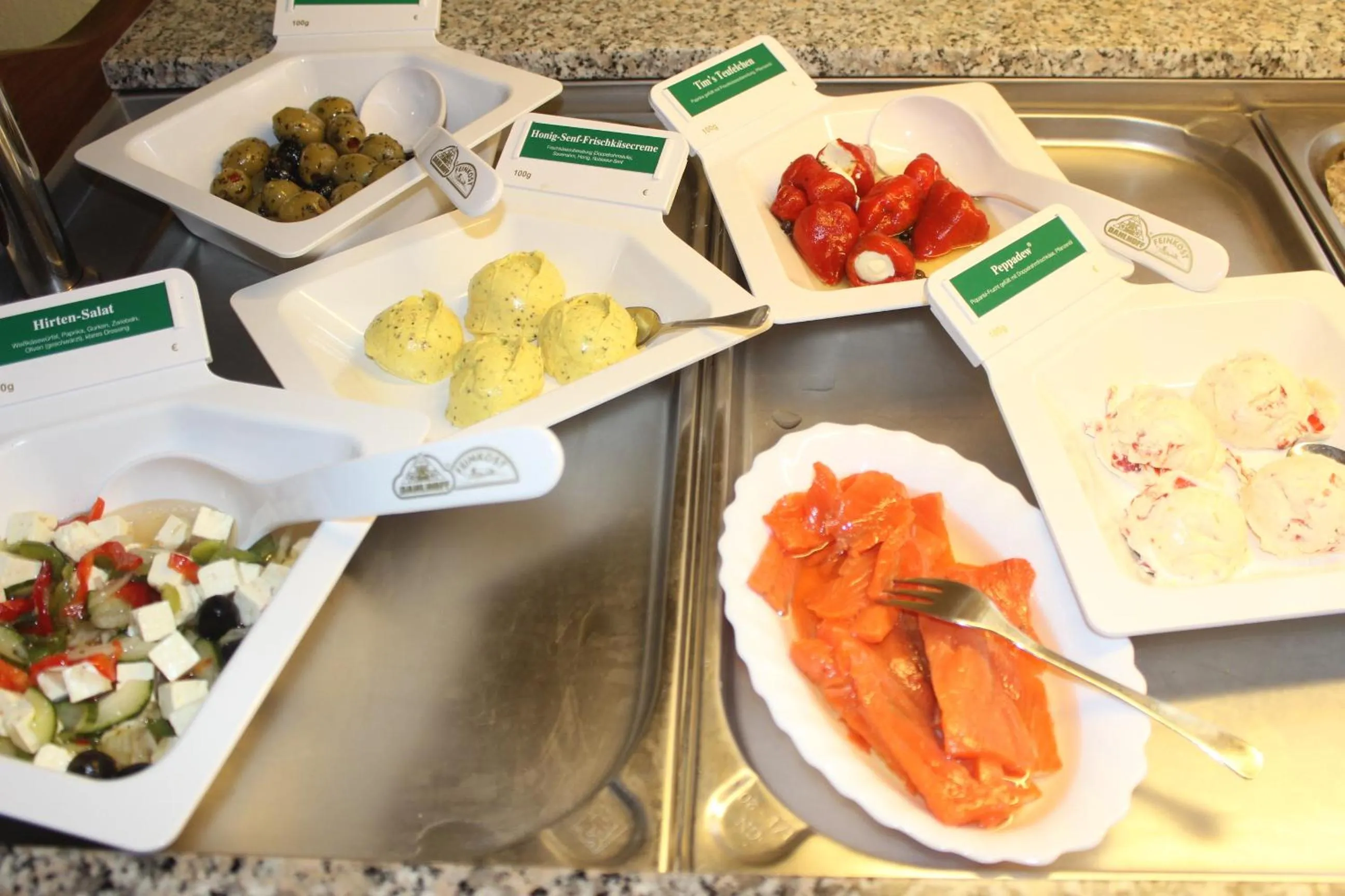 Buffet breakfast in Hotel Riedel