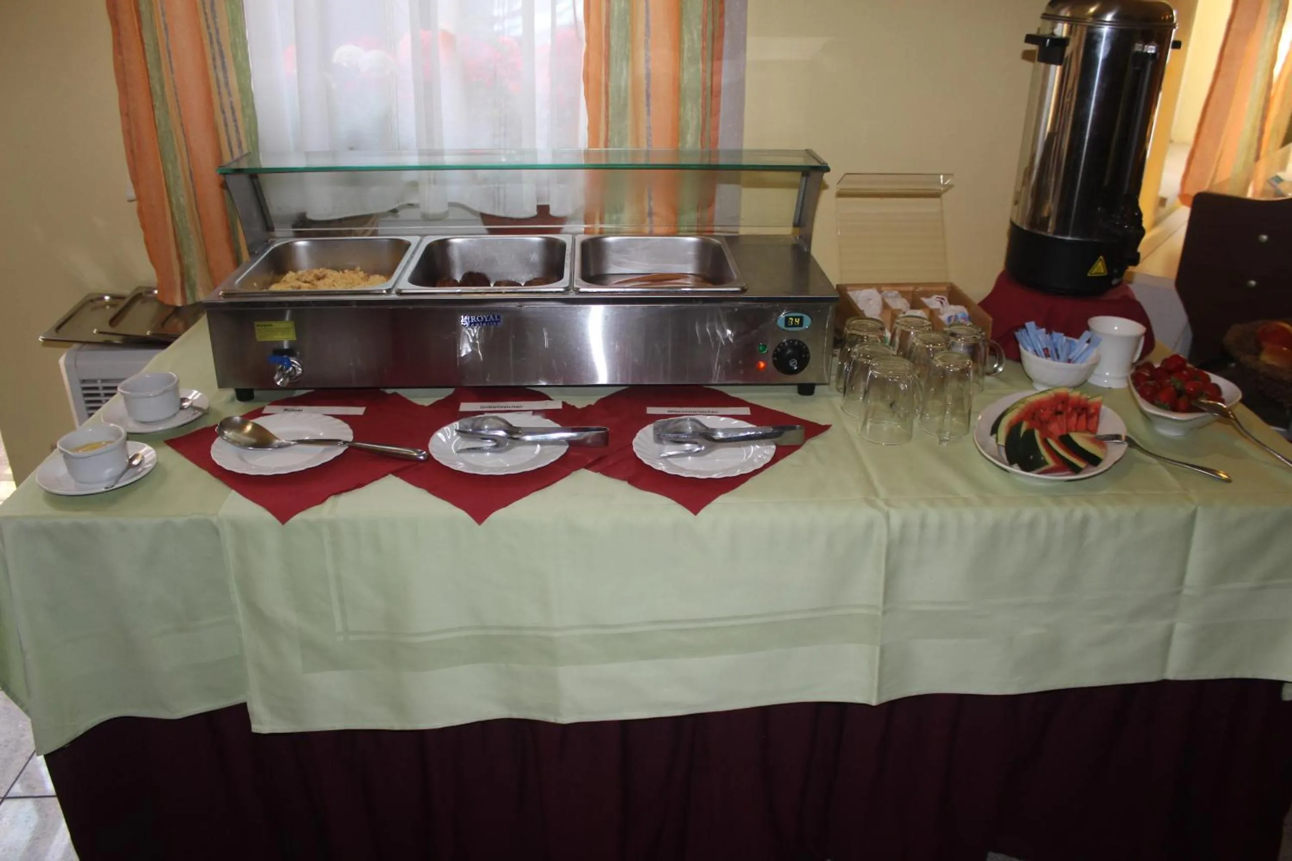 Buffet breakfast in Hotel Riedel