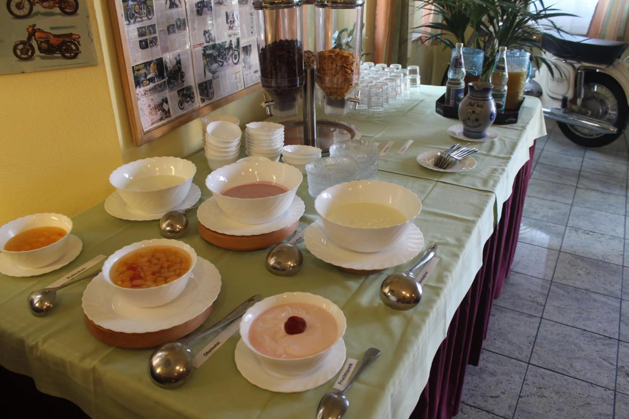 Buffet breakfast in Hotel Riedel