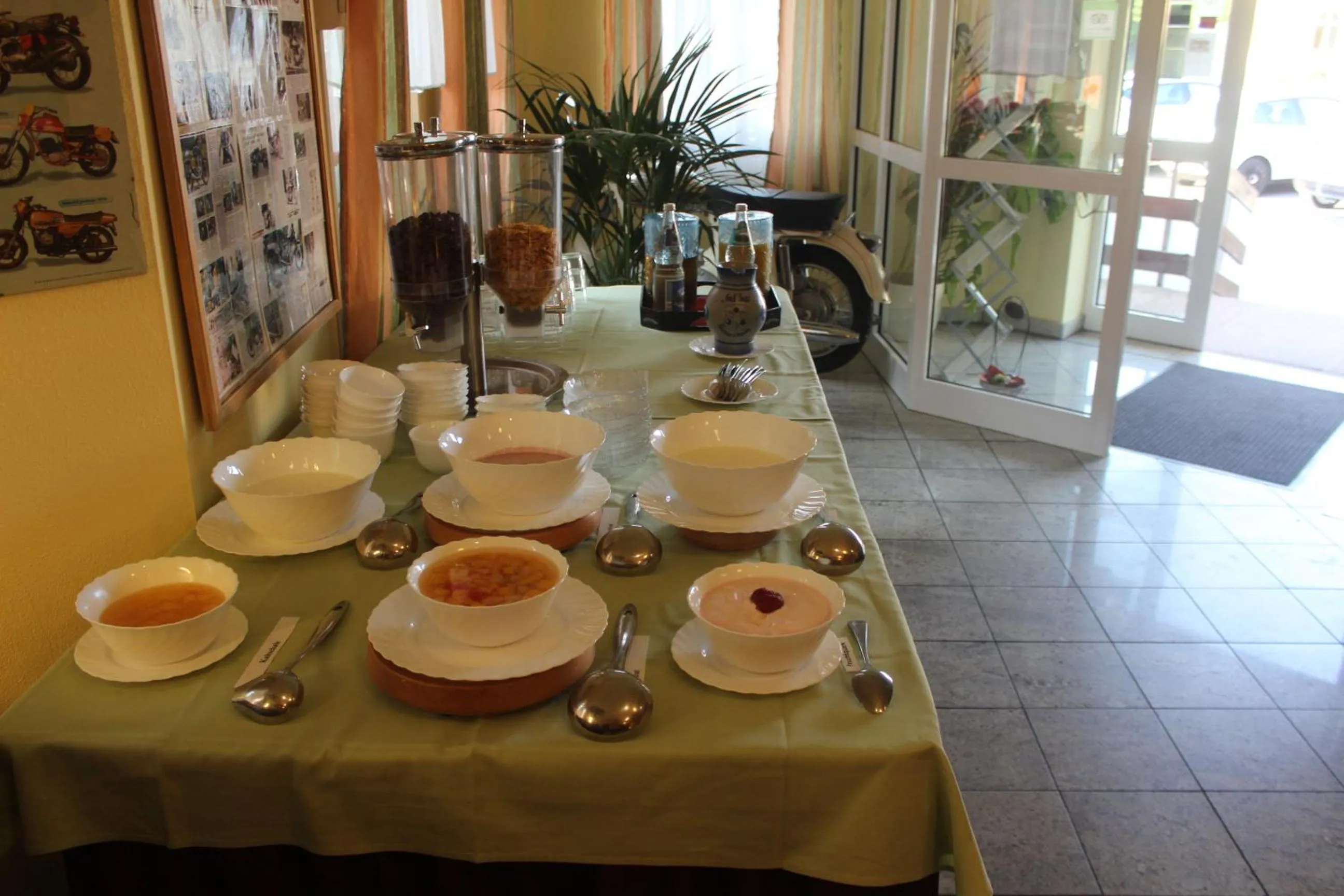 Buffet breakfast in Hotel Riedel