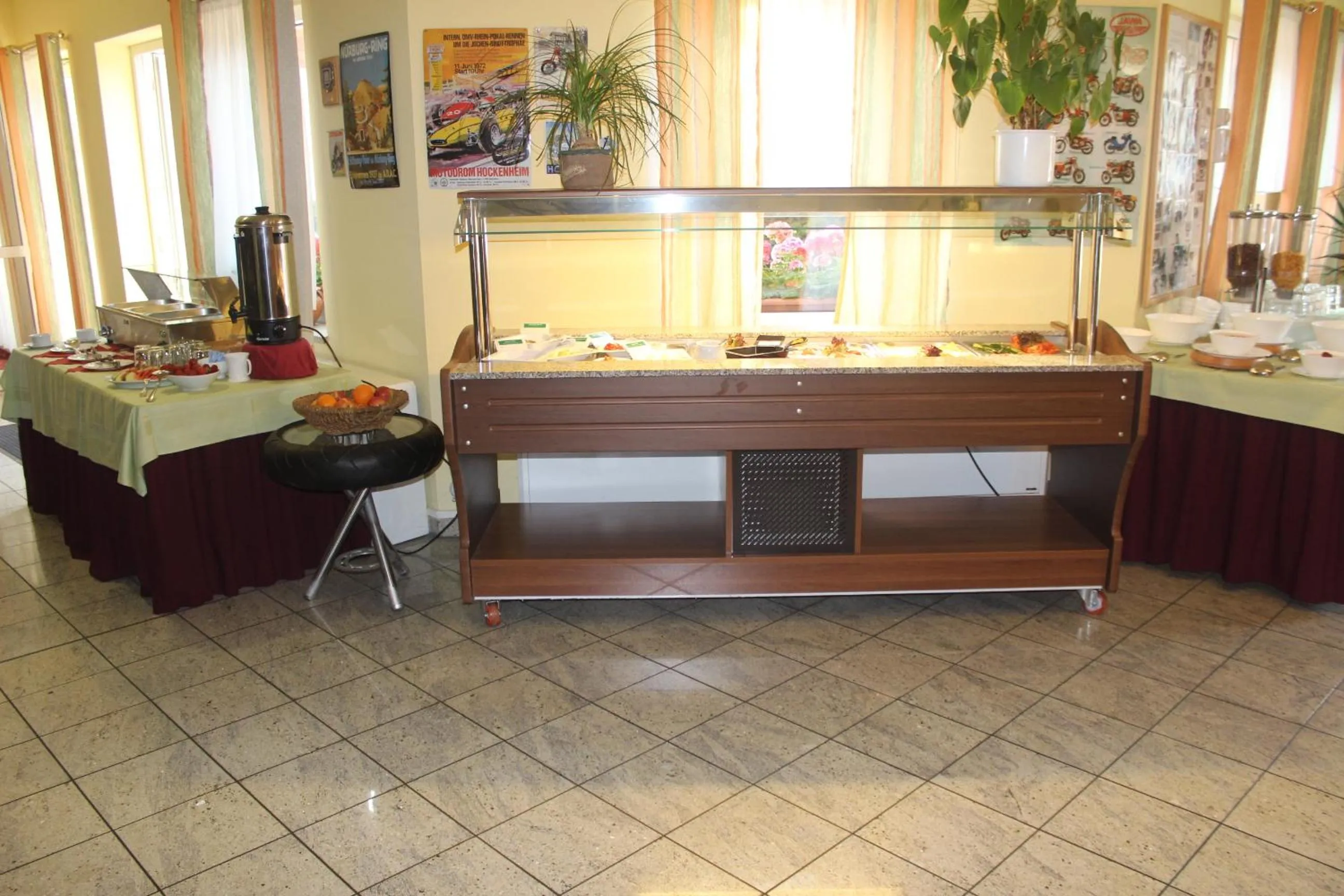 Buffet breakfast in Hotel Riedel