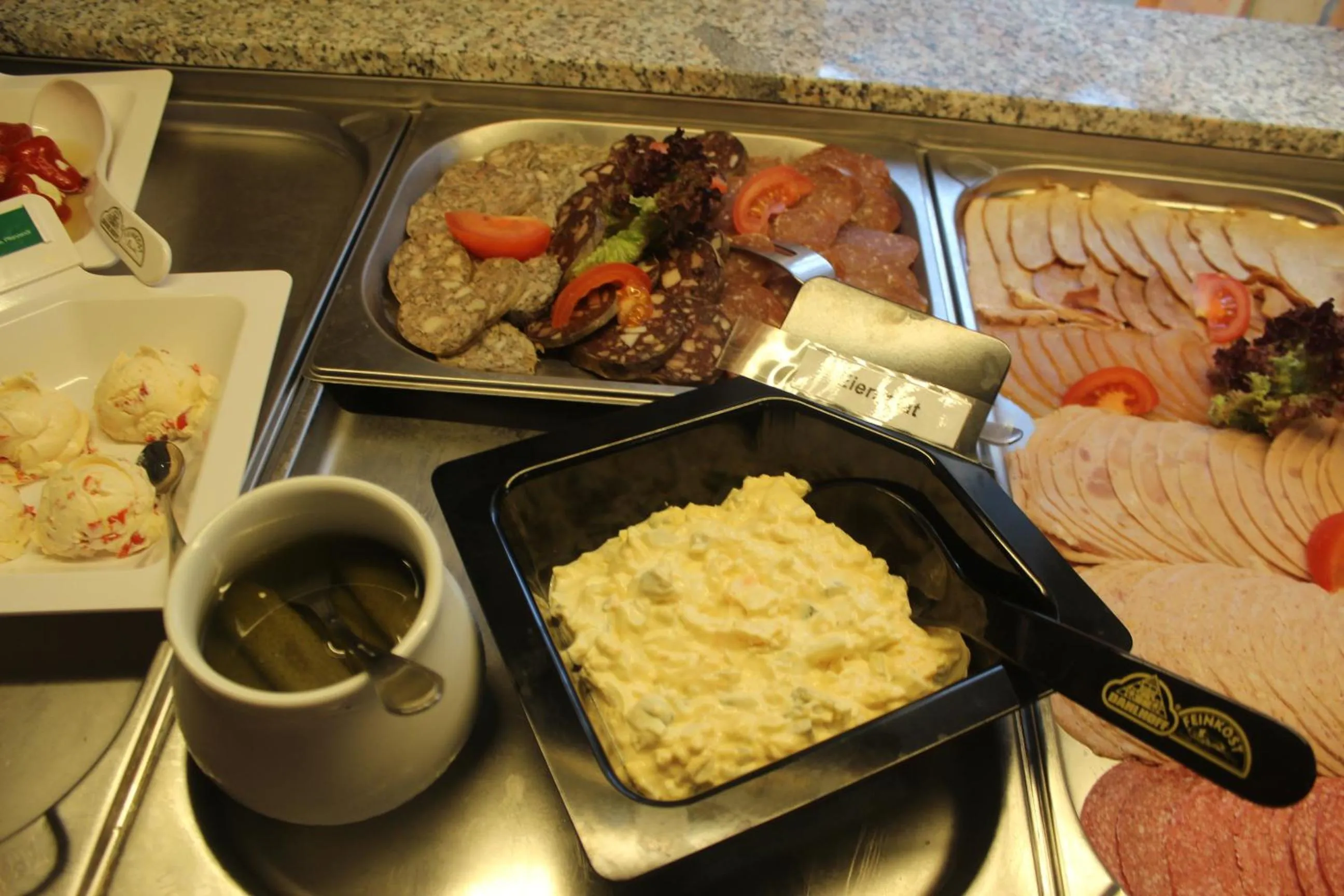 Buffet breakfast in Hotel Riedel