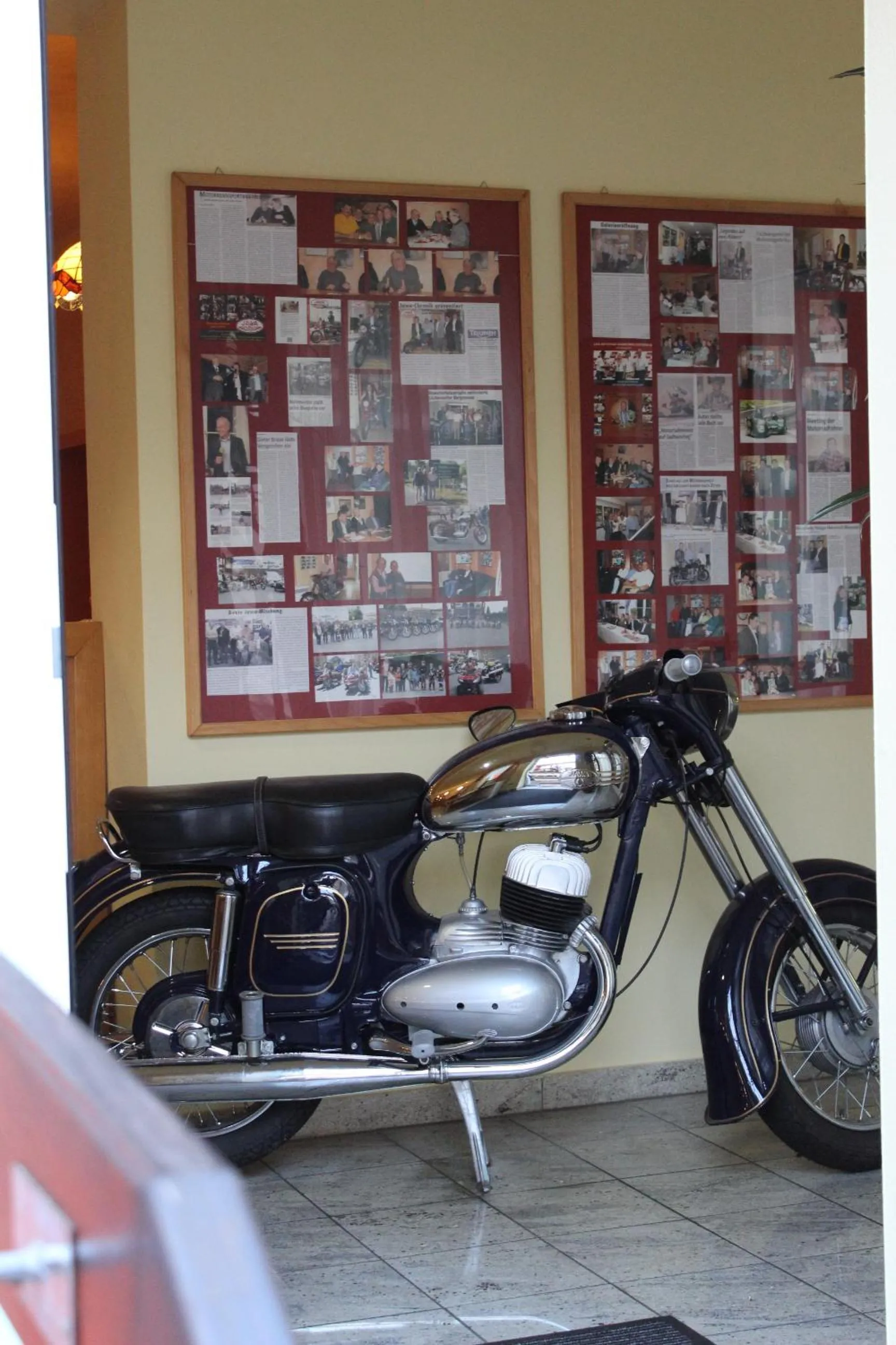 Decorative detail in Hotel Riedel