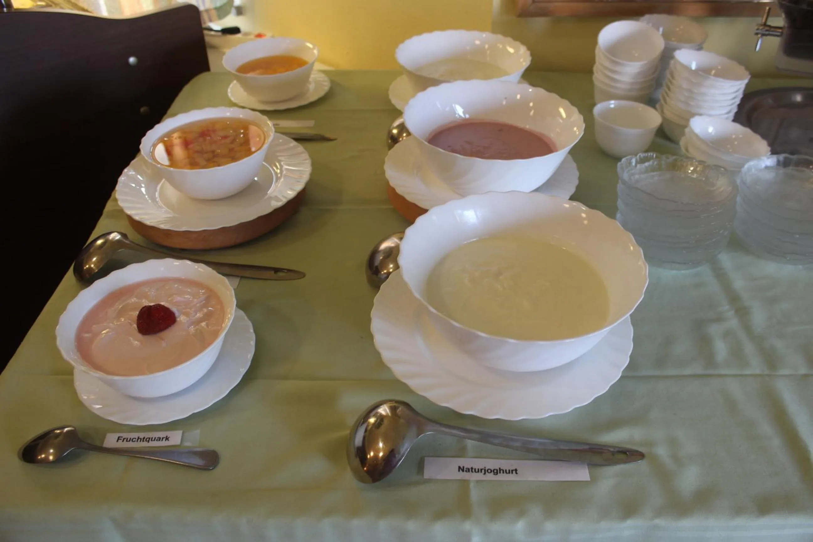 Buffet breakfast in Hotel Riedel